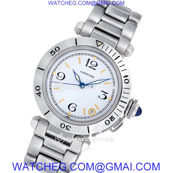 Cartier w31015m7 Pasha Automatic Unisex Stainless Steel