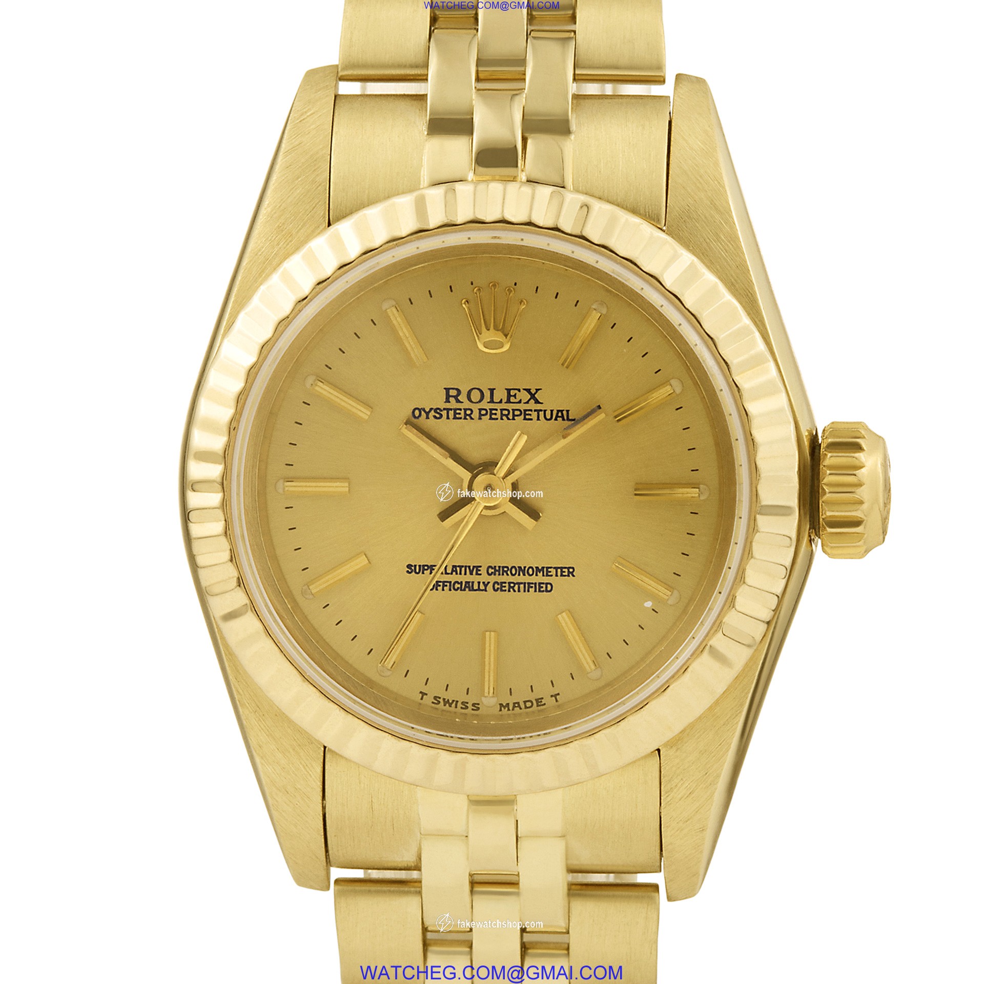 Rolex 67197 Oyster Perpetual Automatic Female 14k yellow gold
