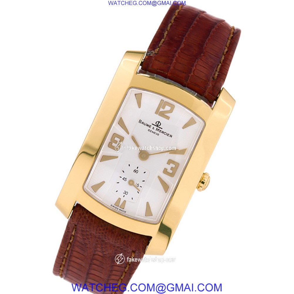 Baume & Mercier mv045224 Hampton Quartz Male 18k Yellow Gold