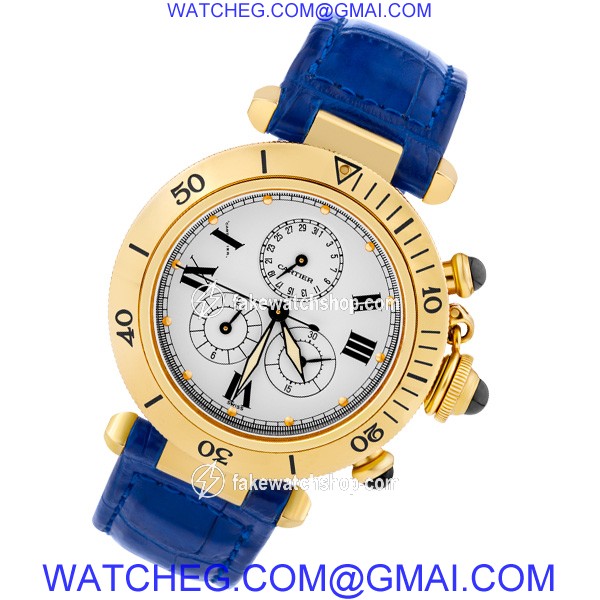Cartier MG218328 Pasha 35 Quartz Unisex 18k yellow gold
