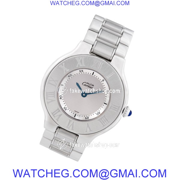 Cartier W10110T2 Must 21 Quartz Unisex Stainless Steel