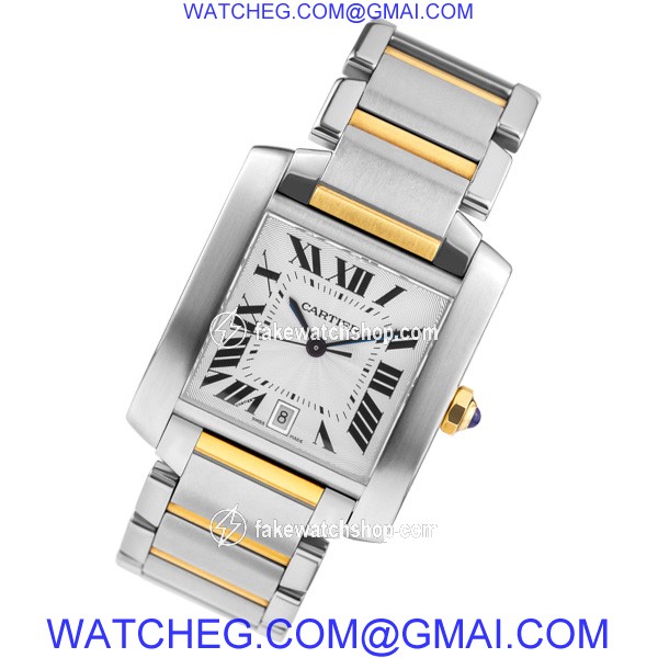 Cartier W51005Q4 Tank Francaise Automatic Male Stainless Steel