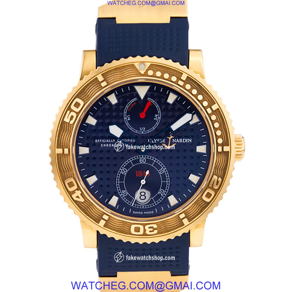 Ulysse Nardin 266-51 Maxi Marine Automatic Male 18k rose gold