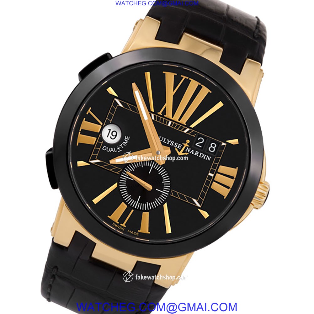 Ulysse Nardin 246-00 Executive Automatic Male 18k yellow gold
