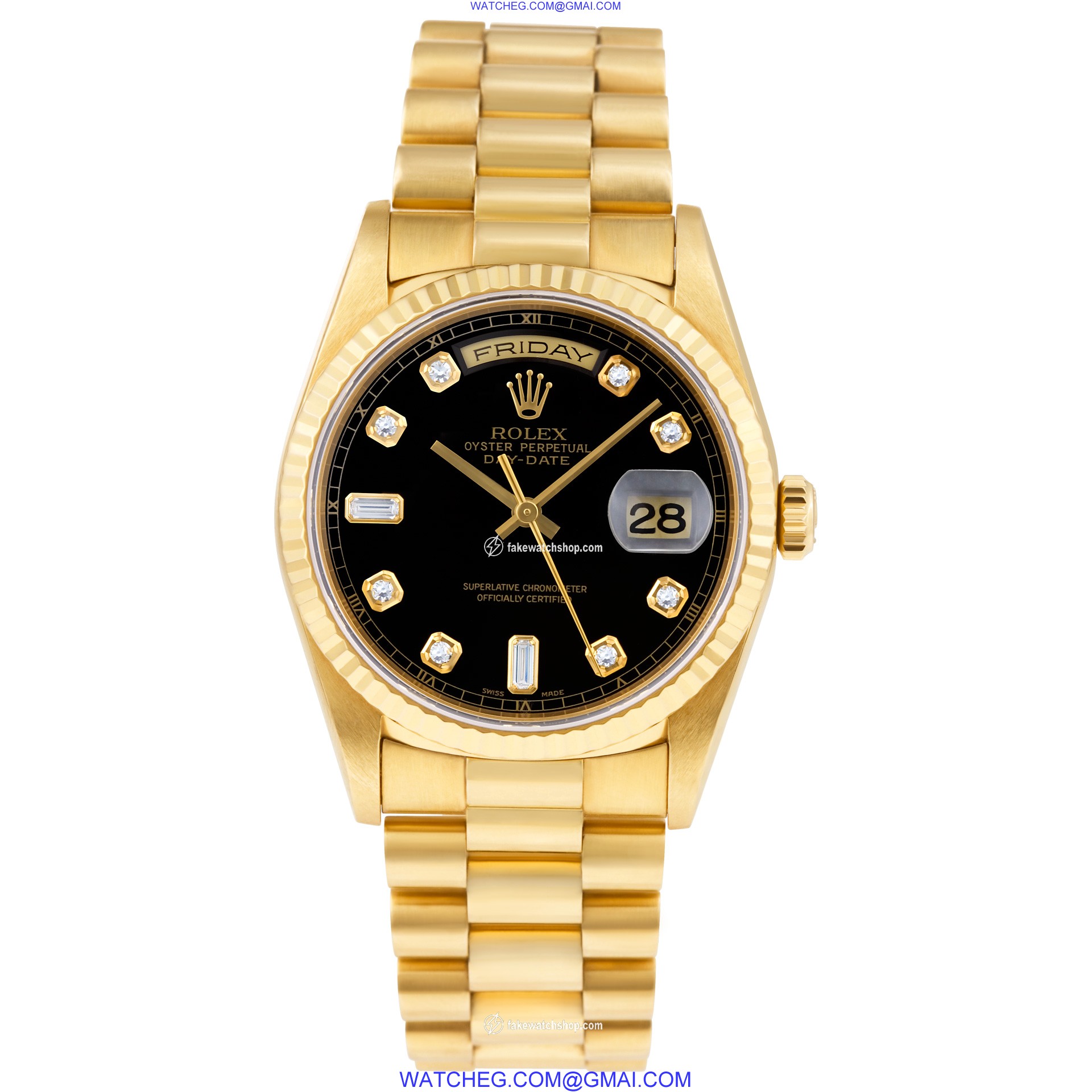 Rolex 18238 Day-Date Automatic Male 18k yellow gold
