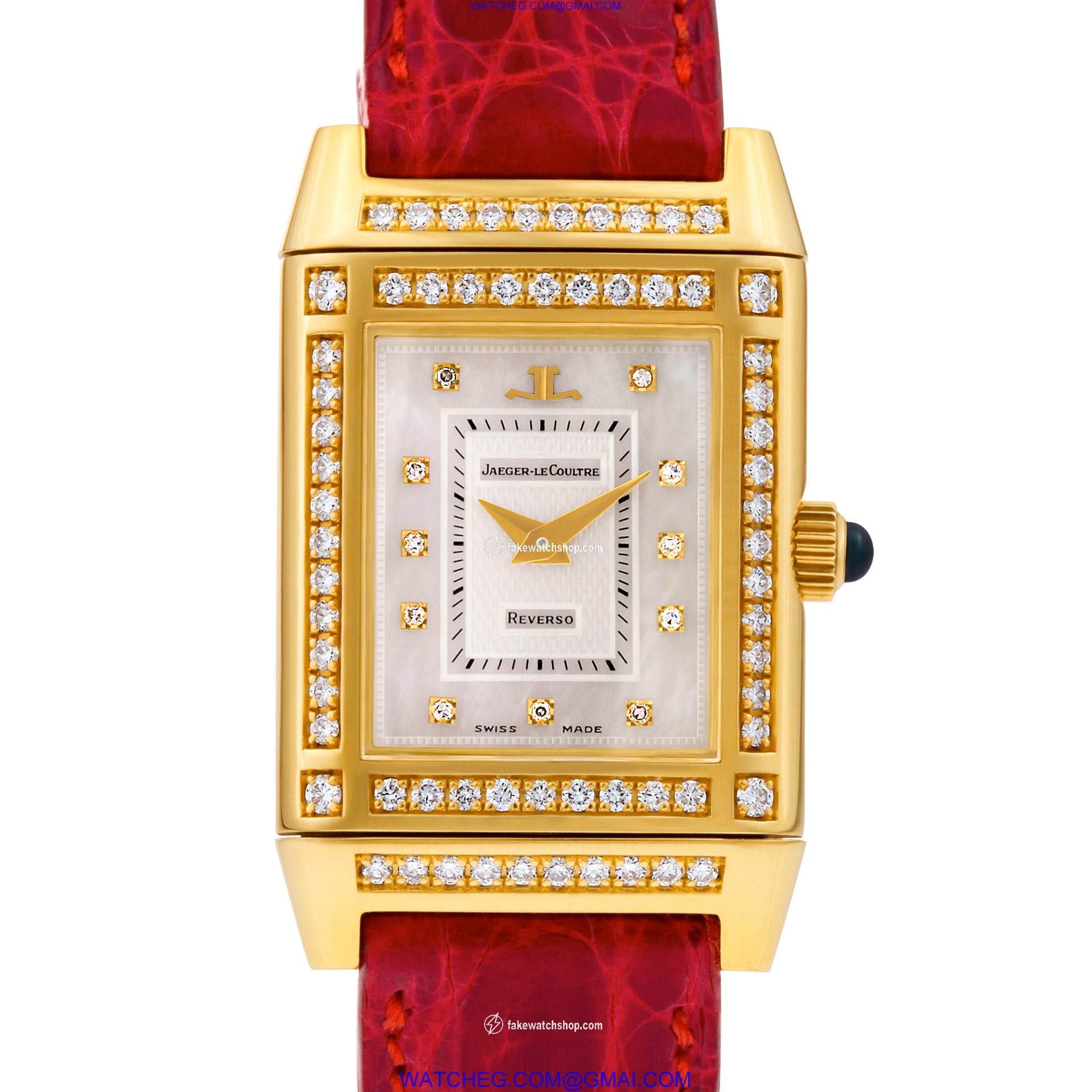Jaeger LeCoultre 267.1.86 Reverso Manual Female 18k yellow gold