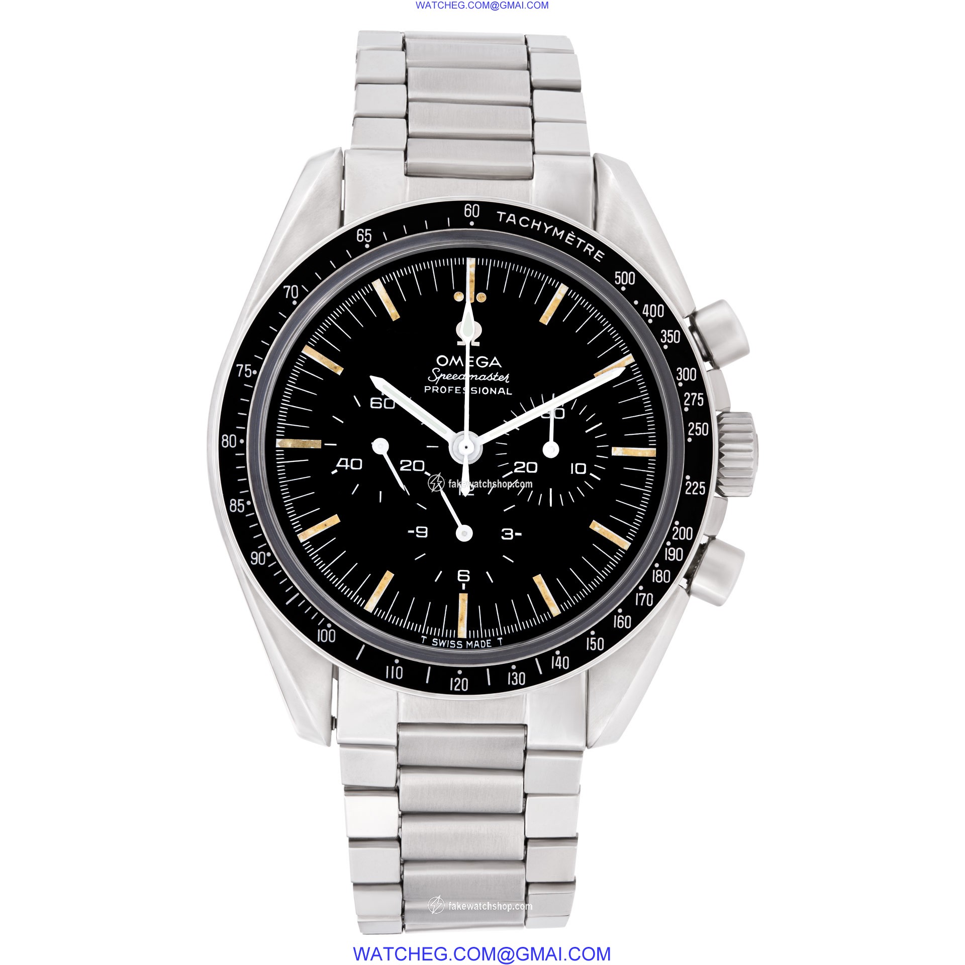 Omega 14501267sp Speedmaster Manual Male Stainless Steel