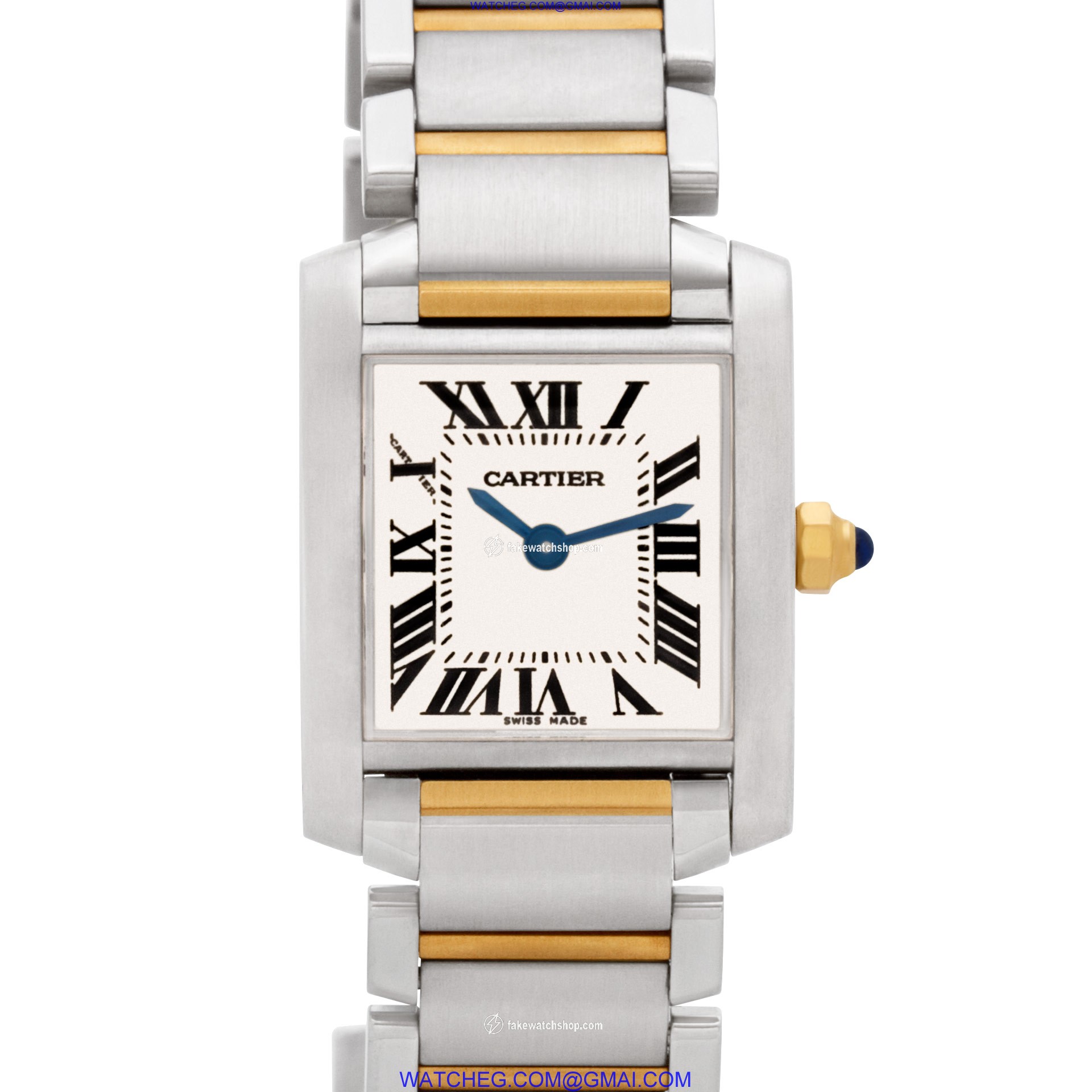 Cartier W51007Q4 Tank Francaise Quartz Female Stainless Steel