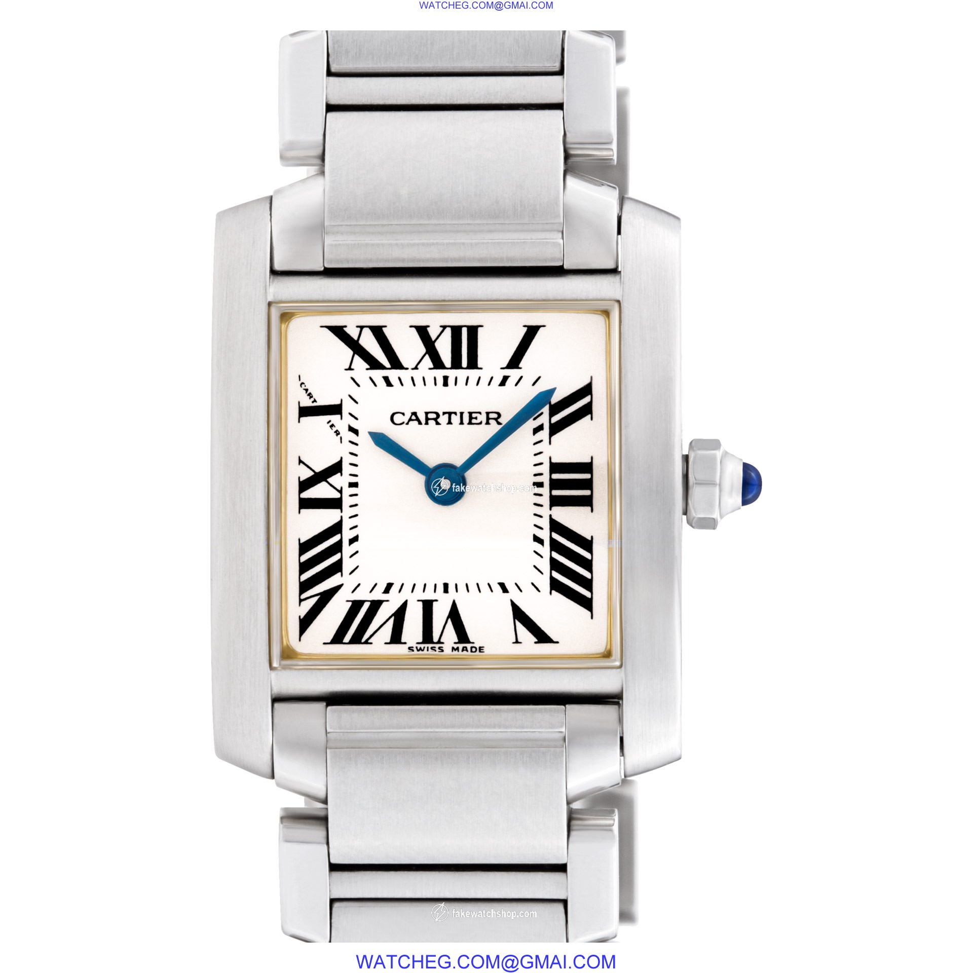 Cartier W51008Q3 Tank Francaise Quartz Female Stainless Steel