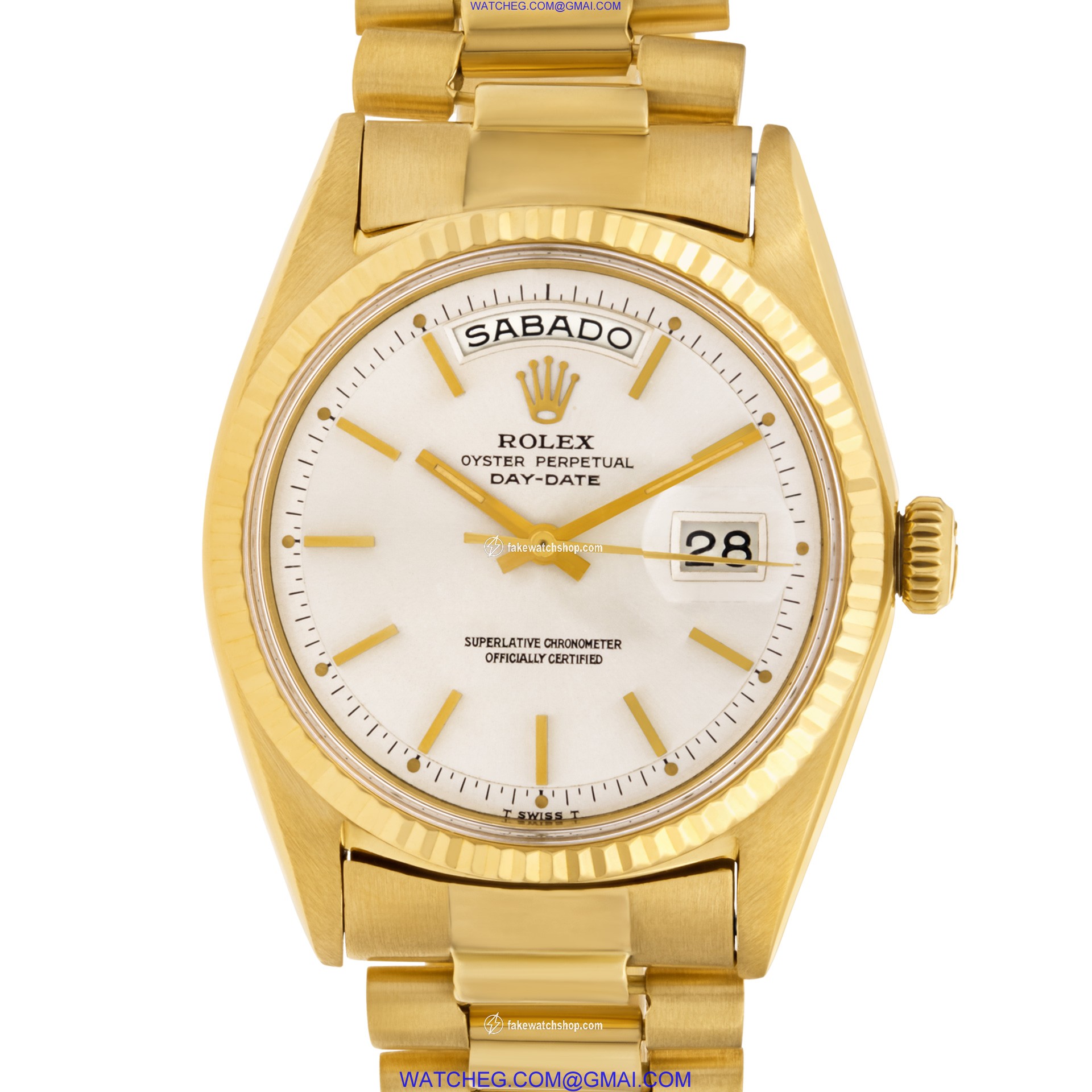 Rolex 1803 Day-Date Automatic Male 18k yellow gold