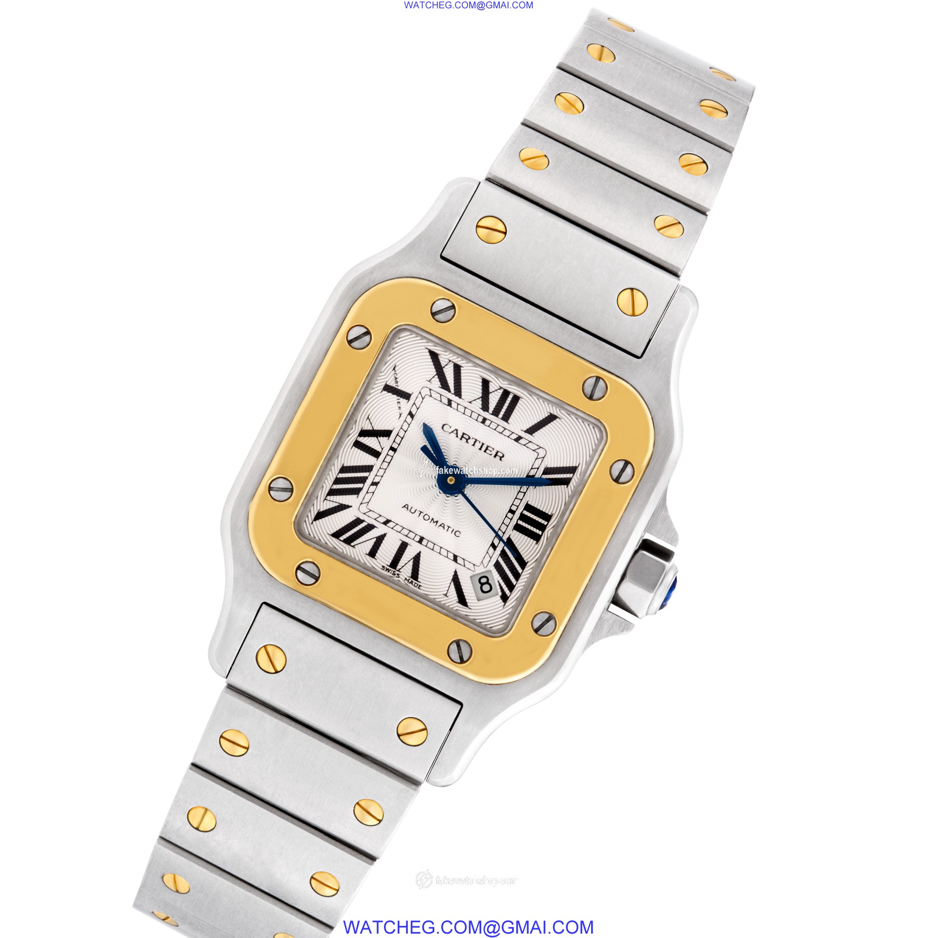 Cartier Cartier 2030 Santos Automatic Female Stainless Steel