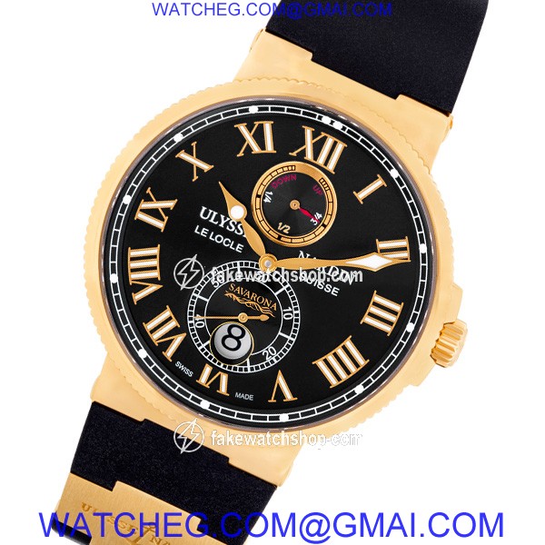 Ulysse Nardin 266-67 Le Locle Automatic Male 18k rose gold