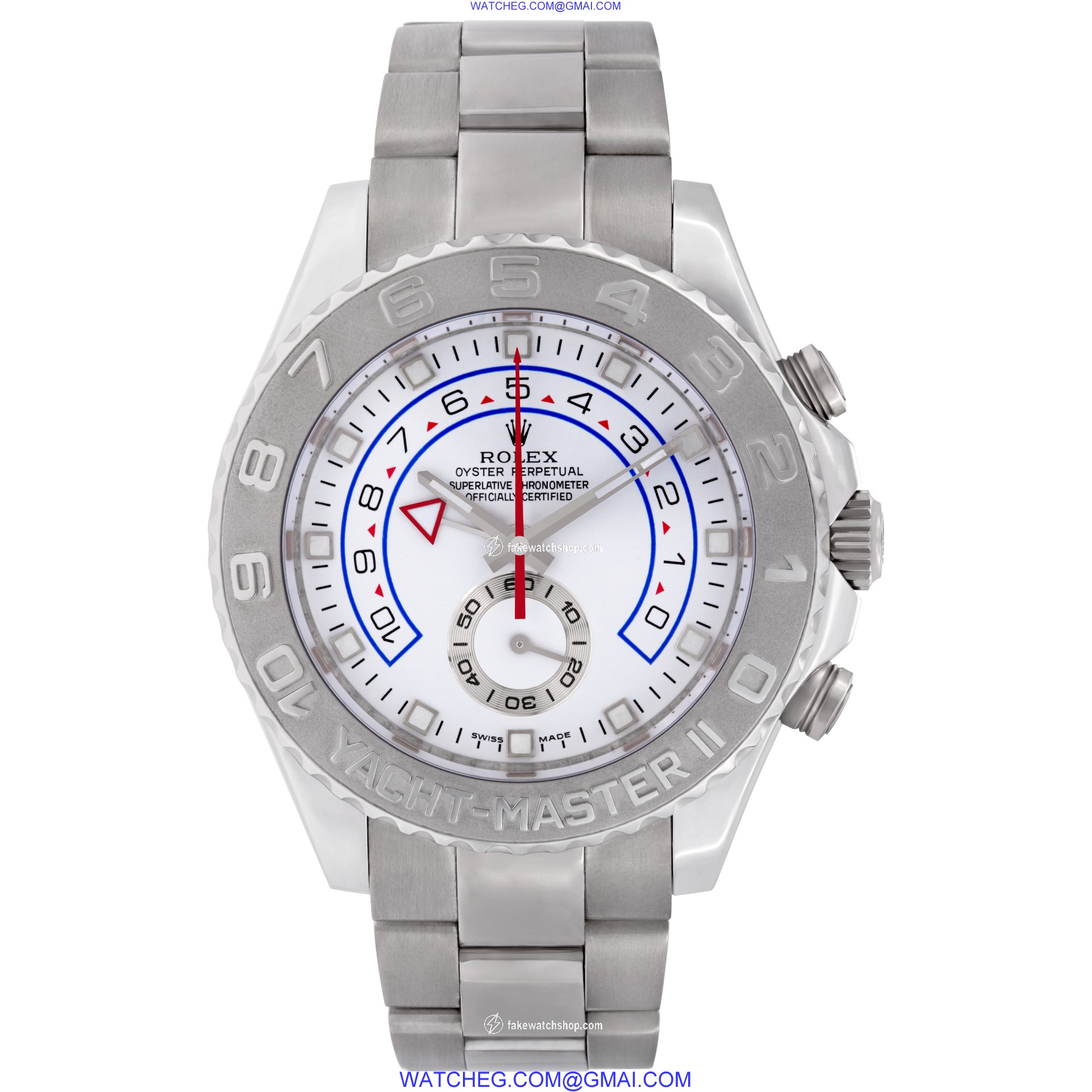 Rolex 116689 Yacht-Master II Automatic Male 18k White Gold