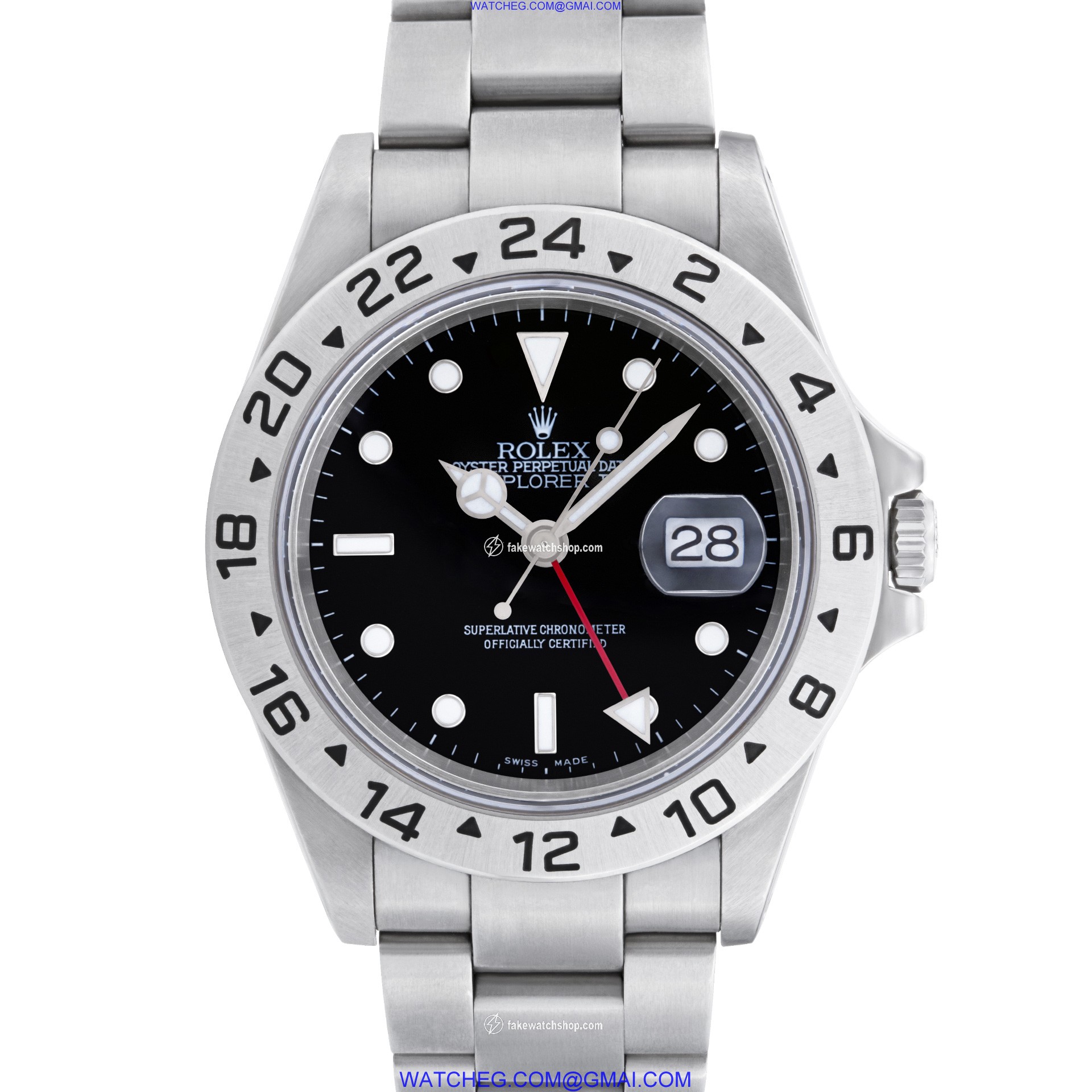 Rolex 16570 Explorer II Automatic Male Stainless Steel