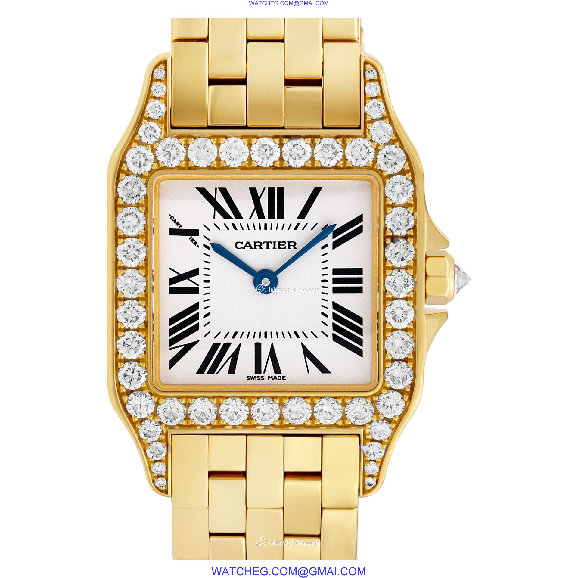 Cartier WF9002W7 Demoiselle Quartz Female 18k yellow gold