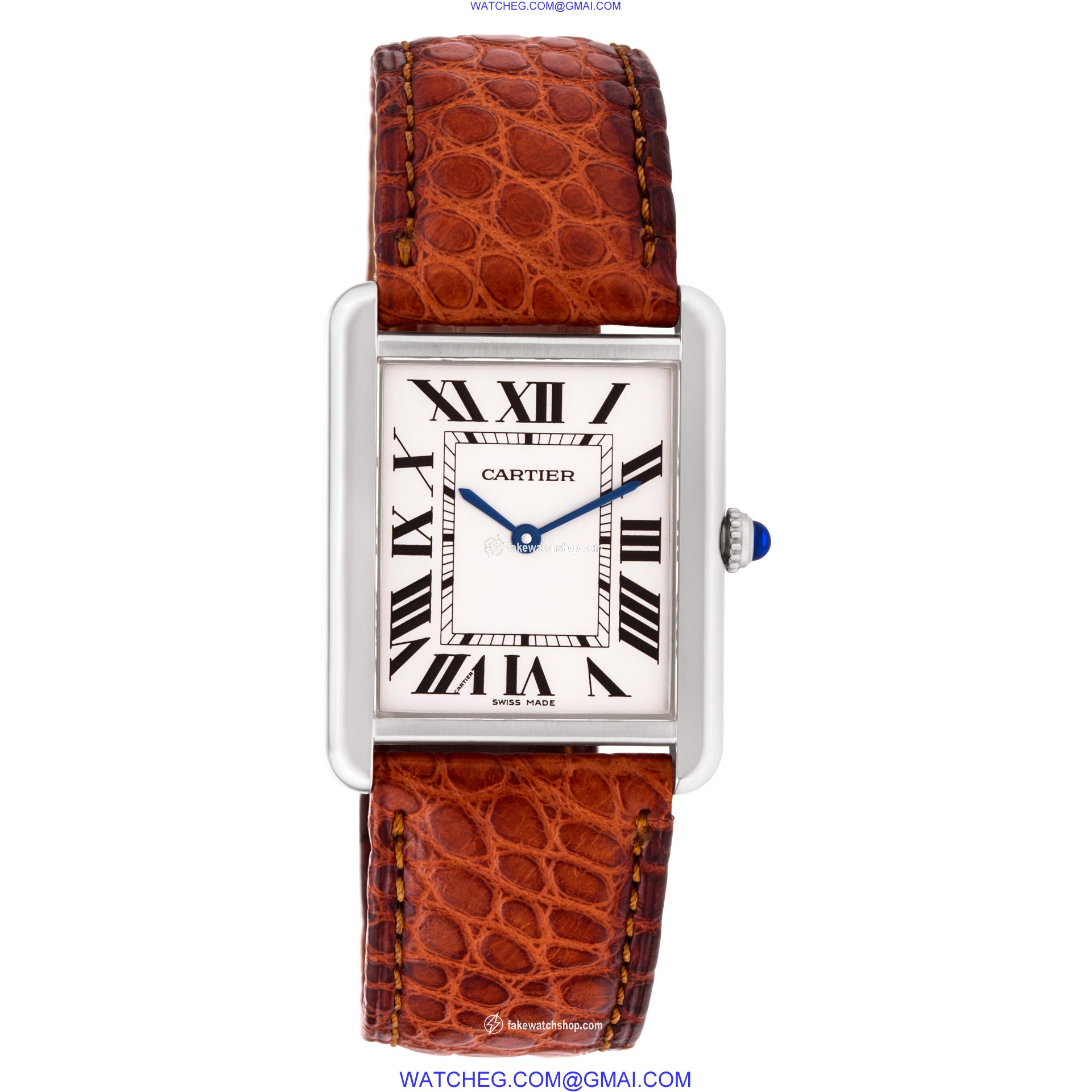Cartier W1018355 Tank Solo Quartz Unisex Stainless Steel