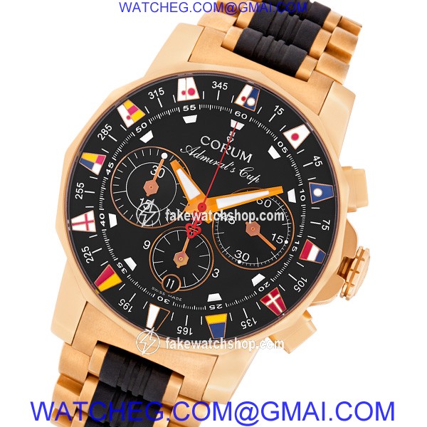Corum 985.671.55 Admirals Cup Automatic Male 18k Pink Gold