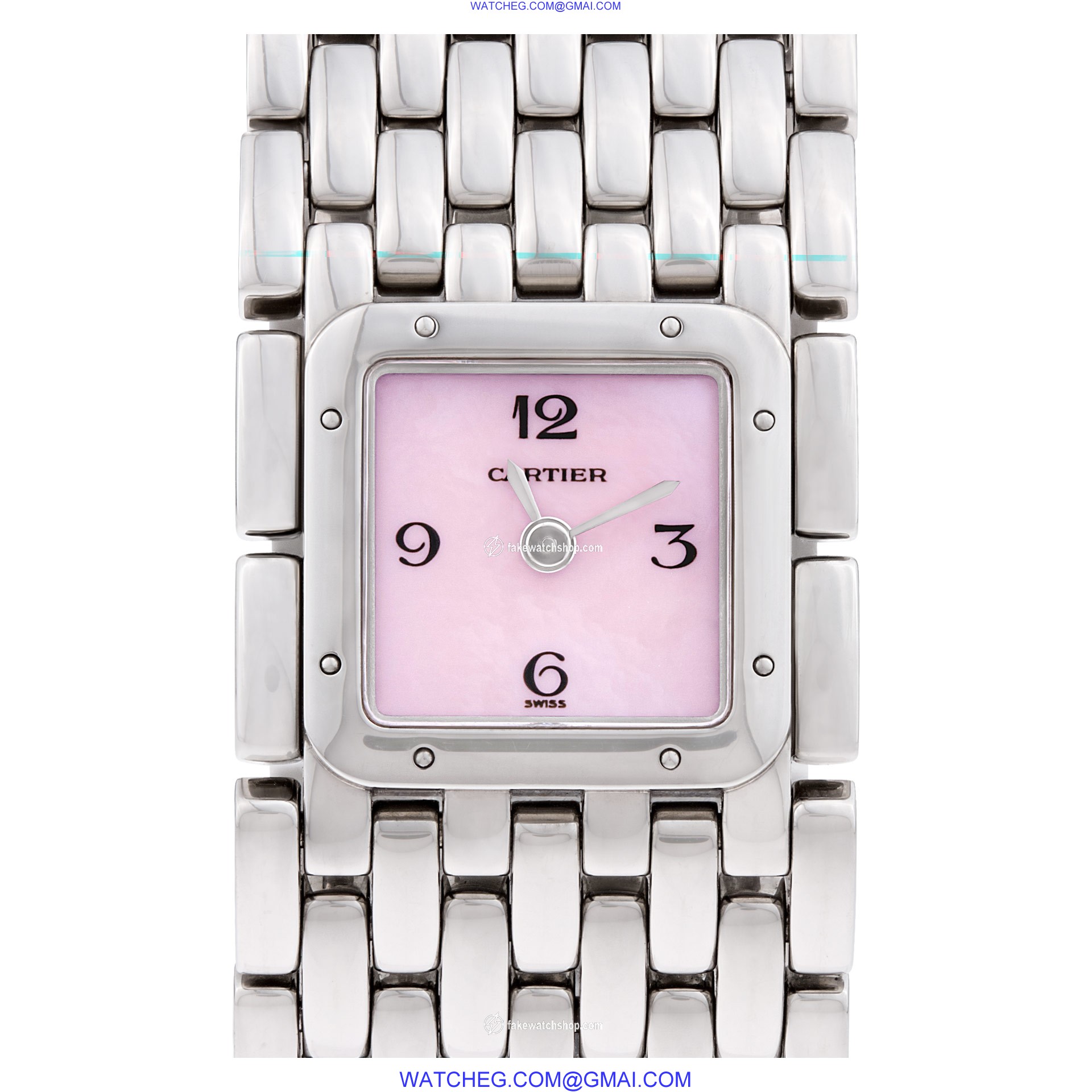 Cartier 2420 Ruban Quartz Female Stainless Steel