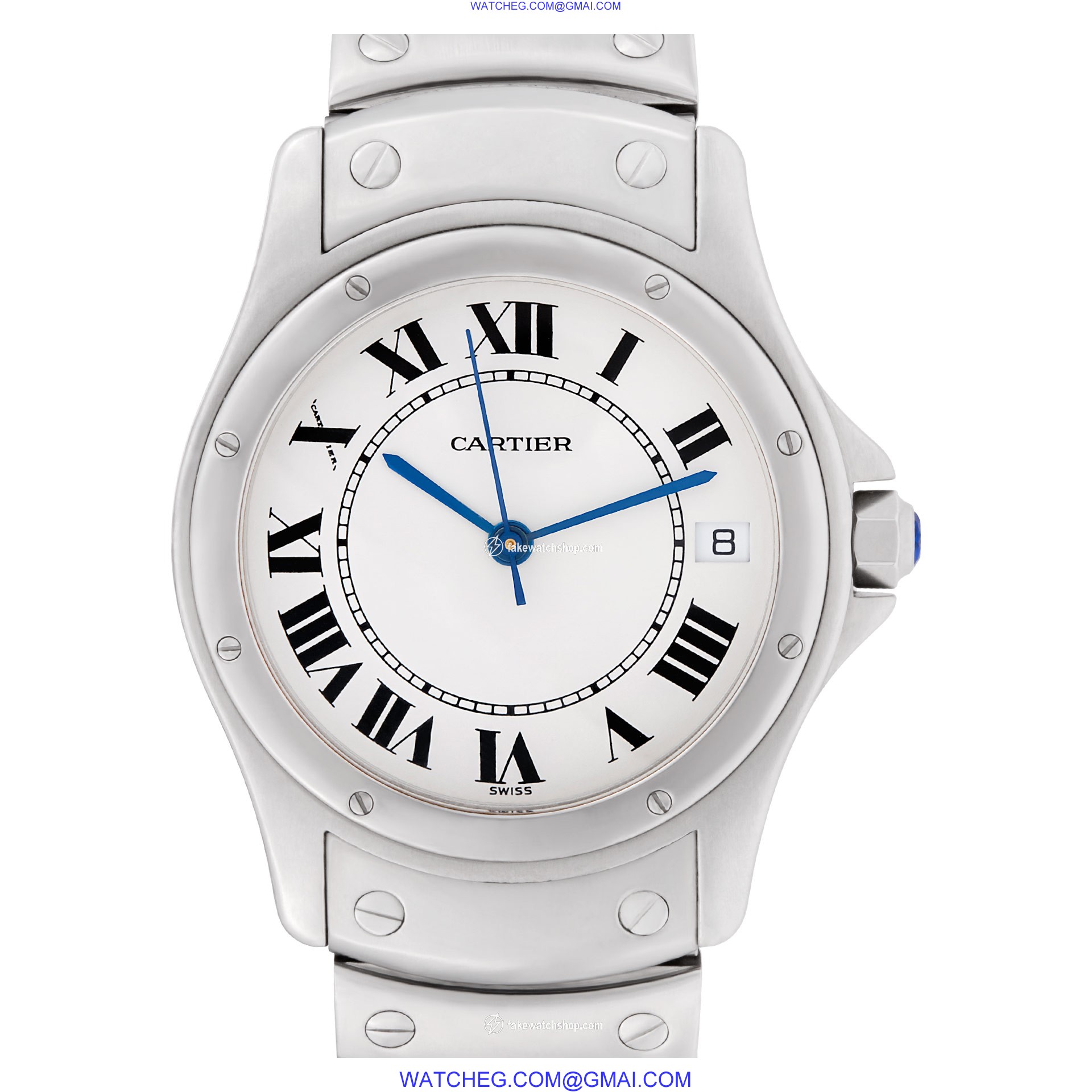 Cartier 1920 Santos Automatic Unisex Stainless Steel