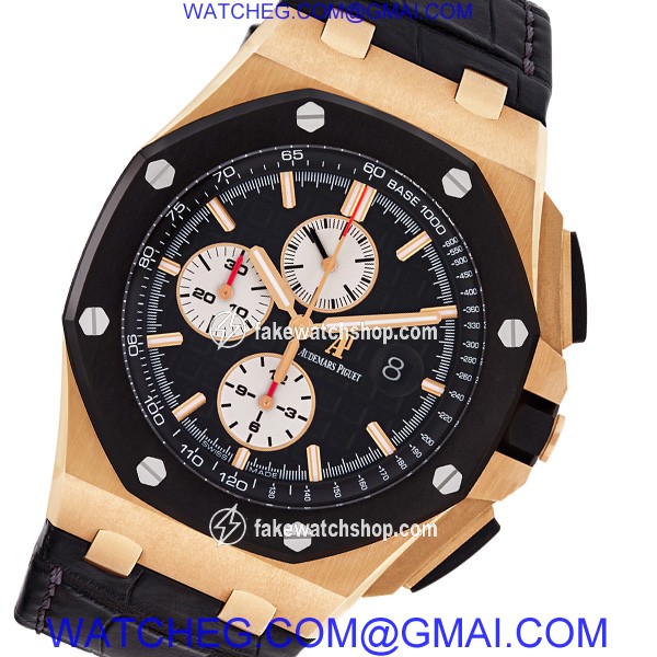 Audemars Piguet 26400RO.00.A002CA.01 Royal Oak Offshore Automatic Male 18k Pink Gold