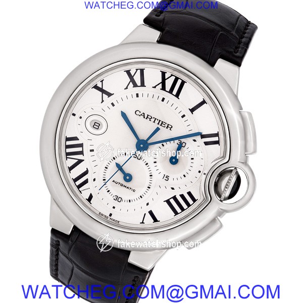 Cartier W6920005 Ballon Bleu Automatic Male 18k White Gold