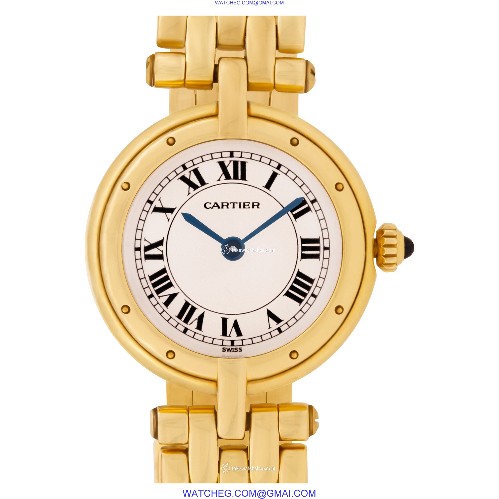 Cartier 866920 VLC Quartz Female 18k yellow gold