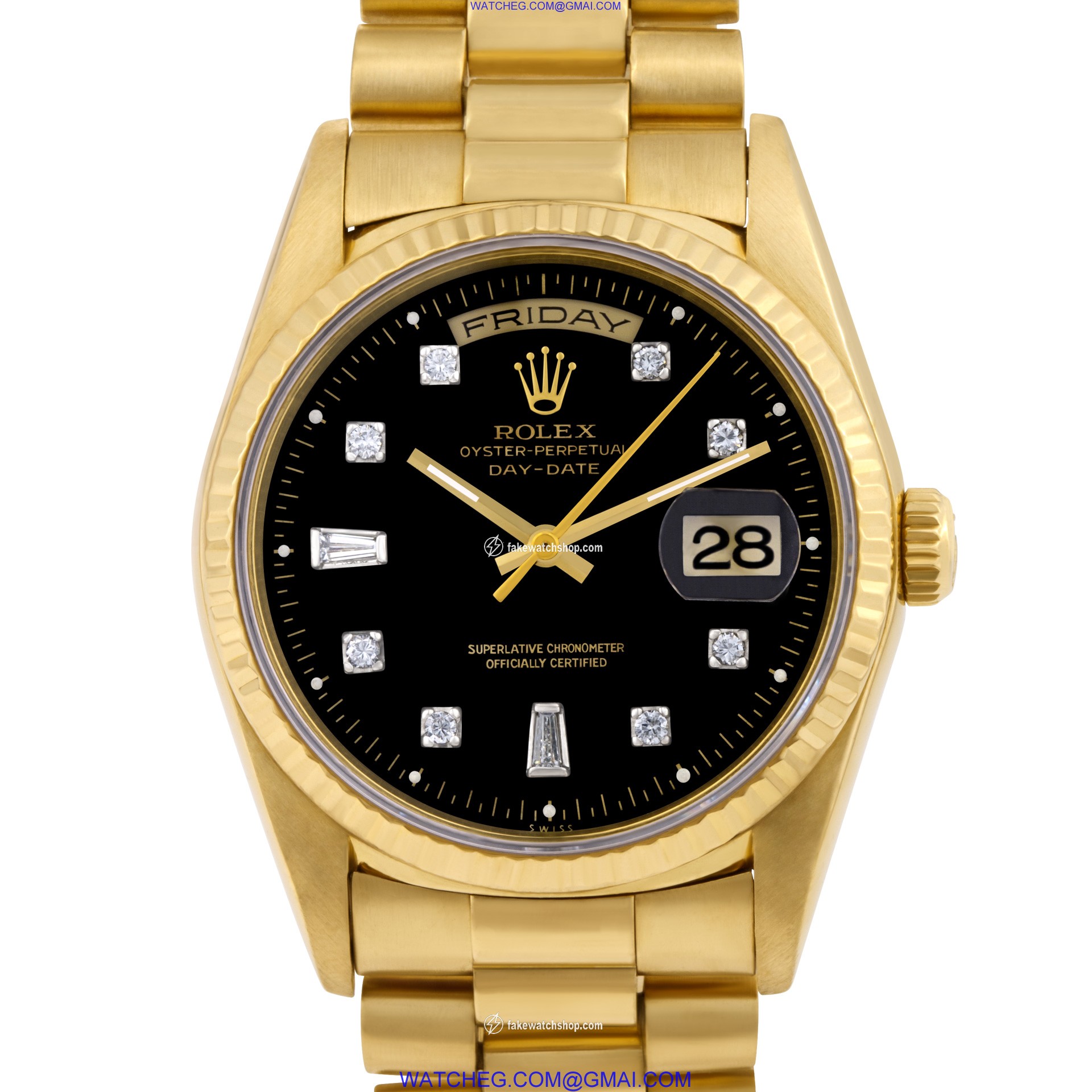 Rolex 18238 Day-Date Automatic Male 18k yellow gold
