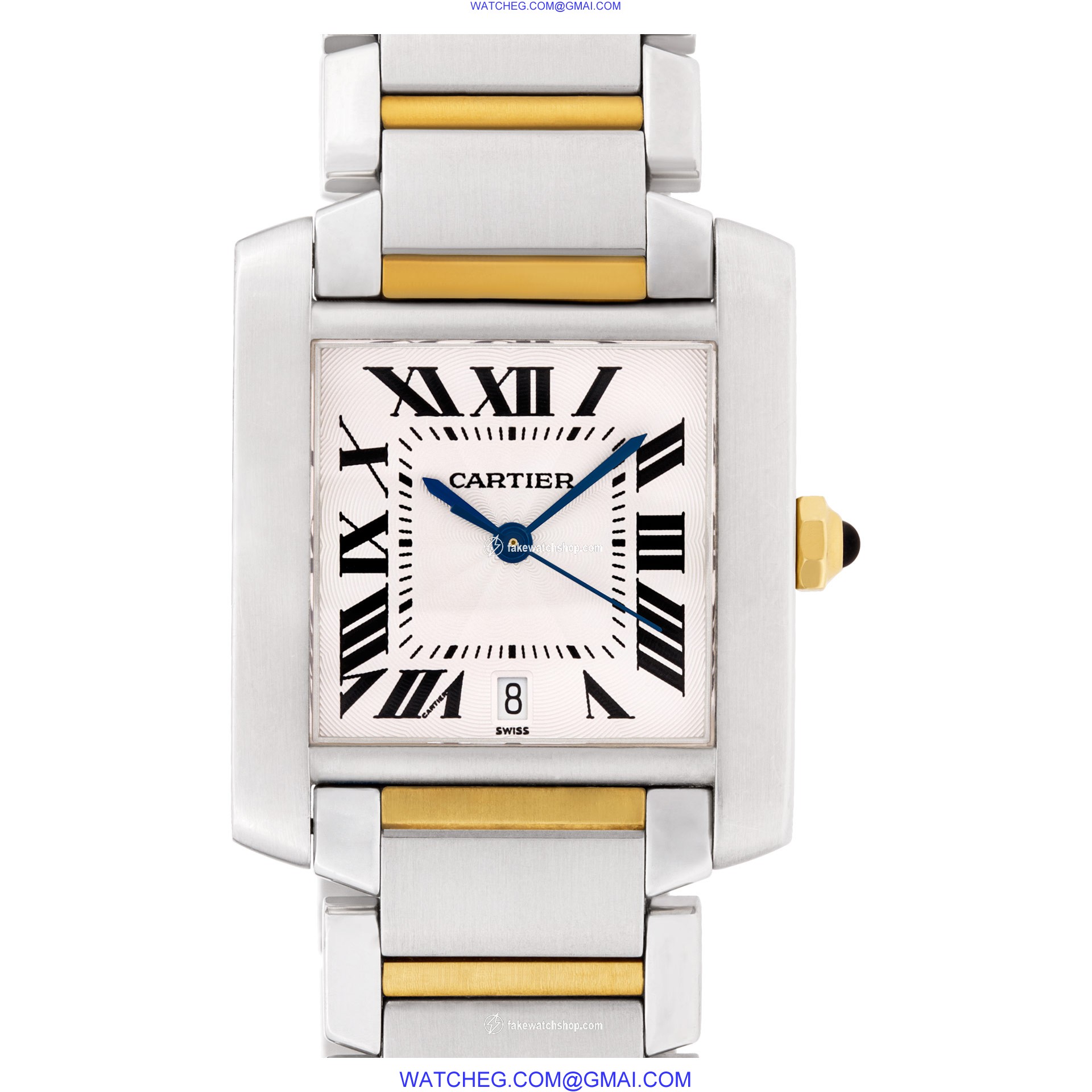 Cartier W51005Q4 Tank Francaise Automatic Male Stainless Steel