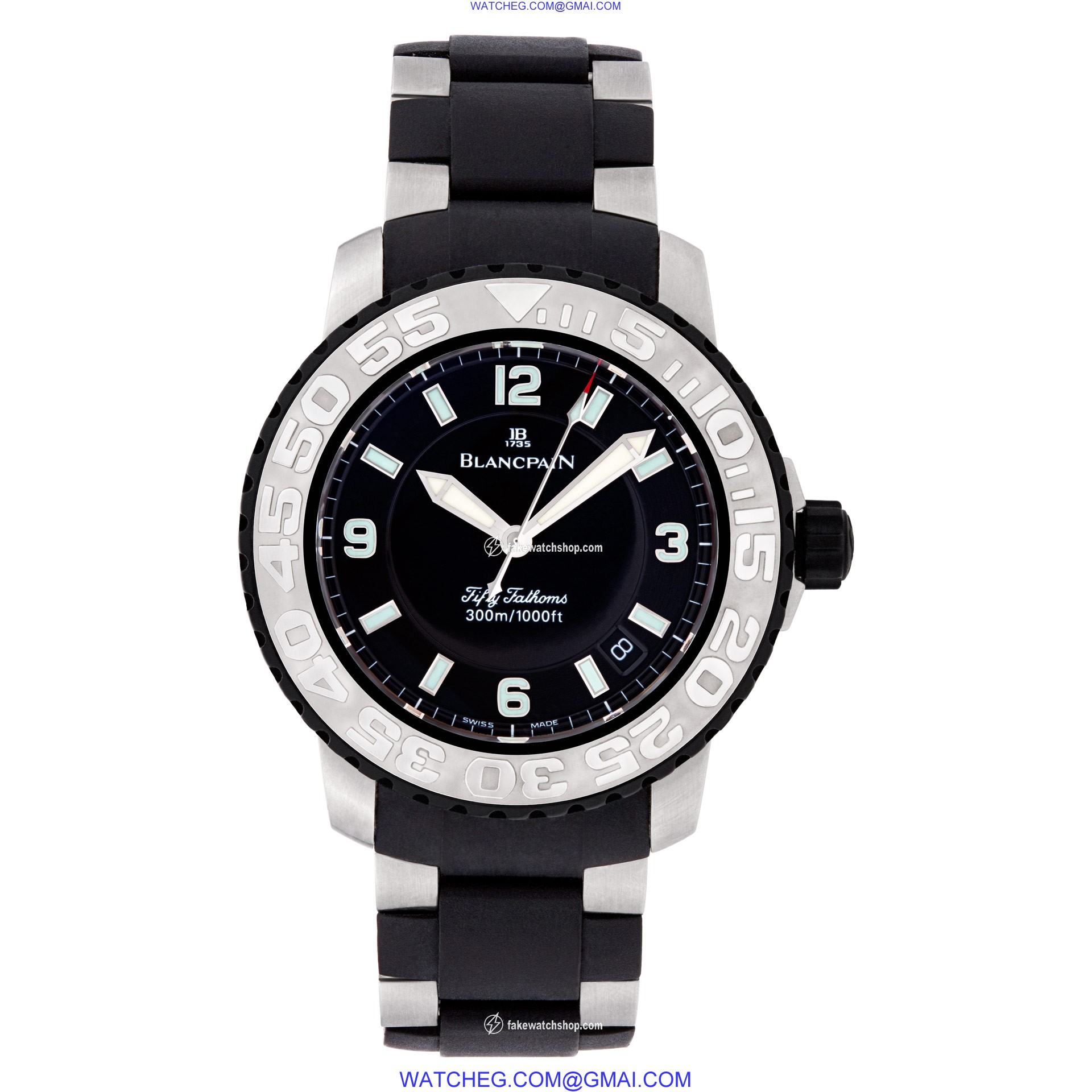 Blancpain 25200 6500 66 Fifty Fathoms Automatic Male Stainless Steel