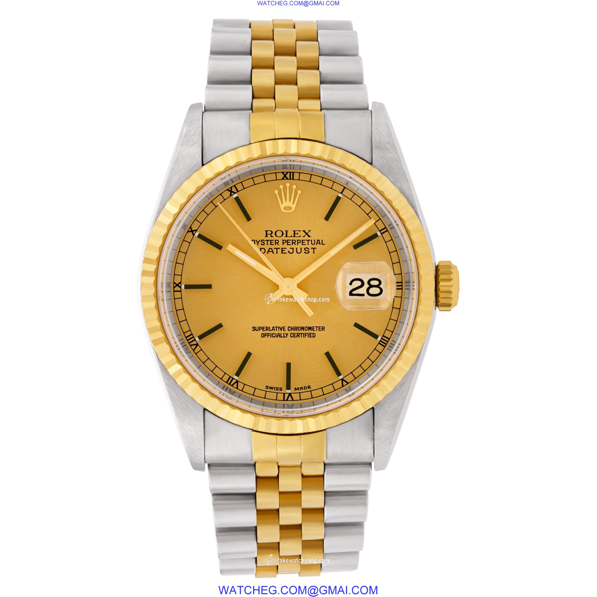 Rolex 16233 Datejust Automatic Male Stainless Steel