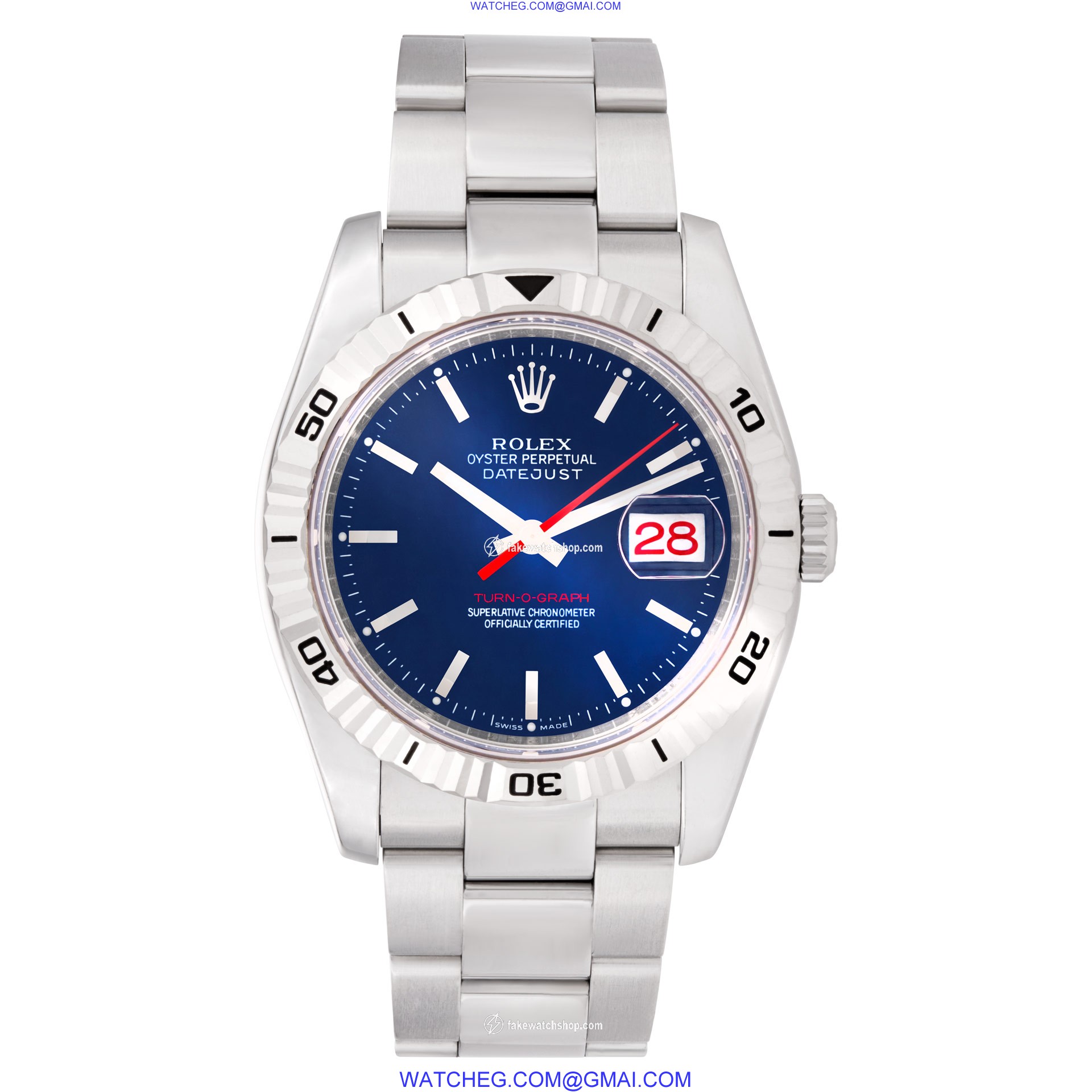 Rolex 116264 Turn-O-Graph Automatic Male Stainless Steel