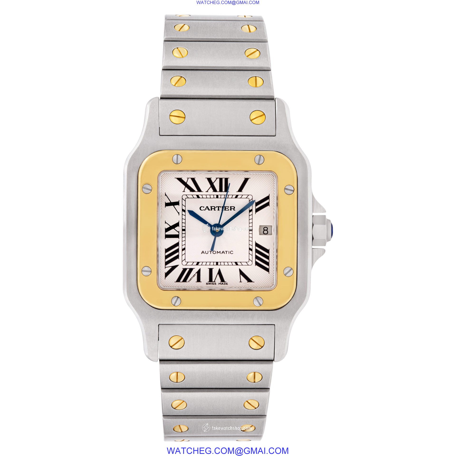 Cartier W20011C4 Santos Automatic Unisex Stainless Steel