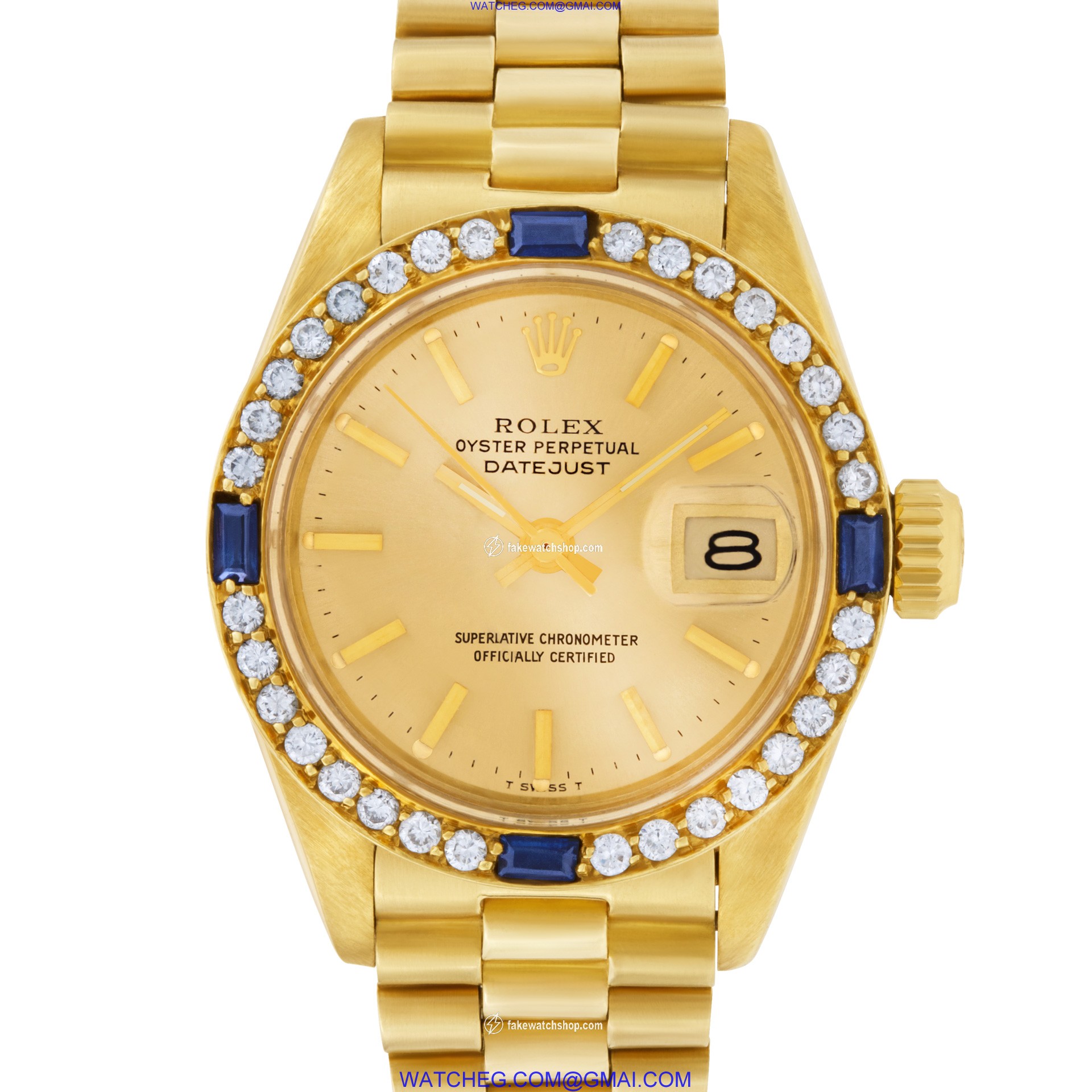 Rolex 6917 Datejust Automatic Female 18k yellow gold