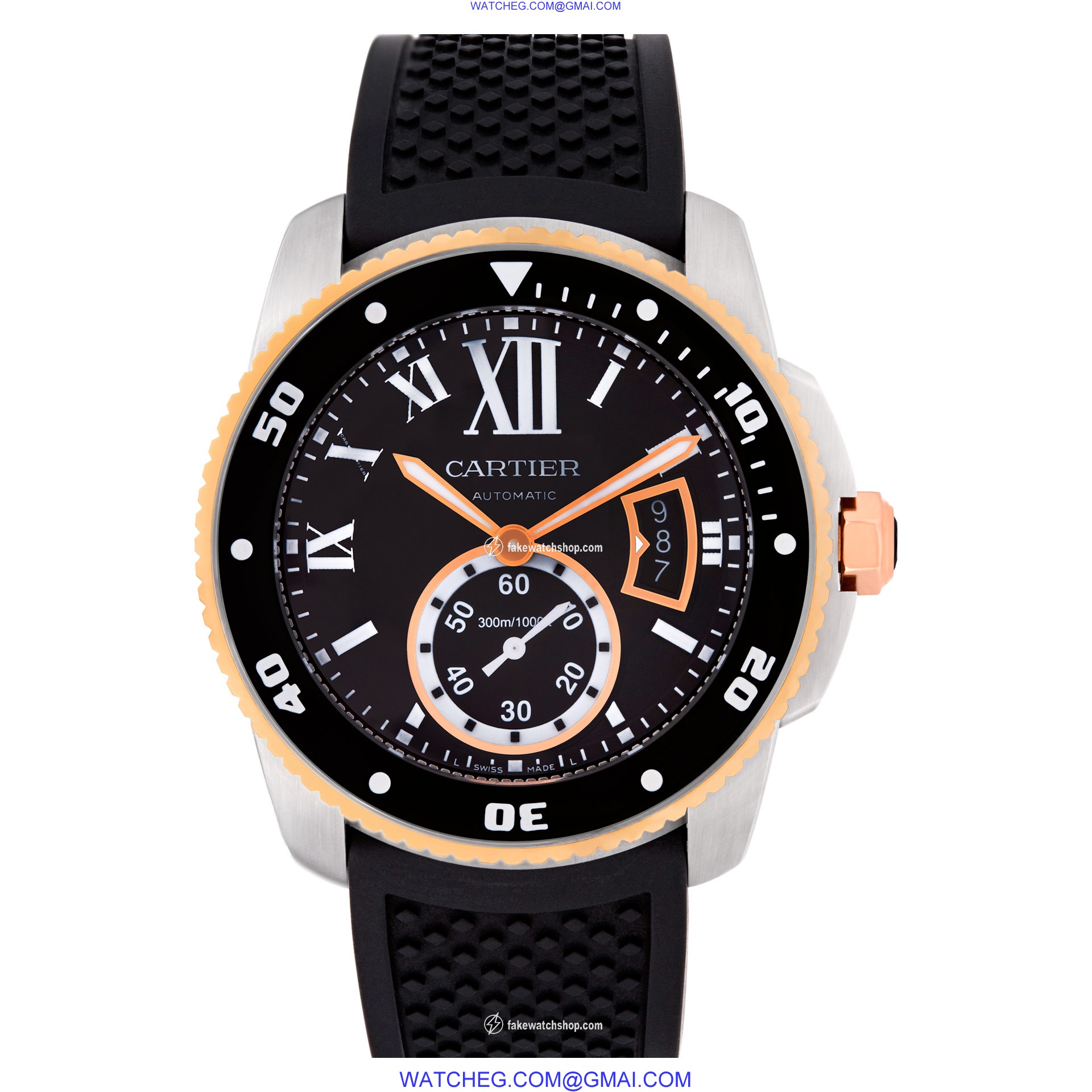 Cartier W7100055 Calibre Automatic Male Stainless Steel