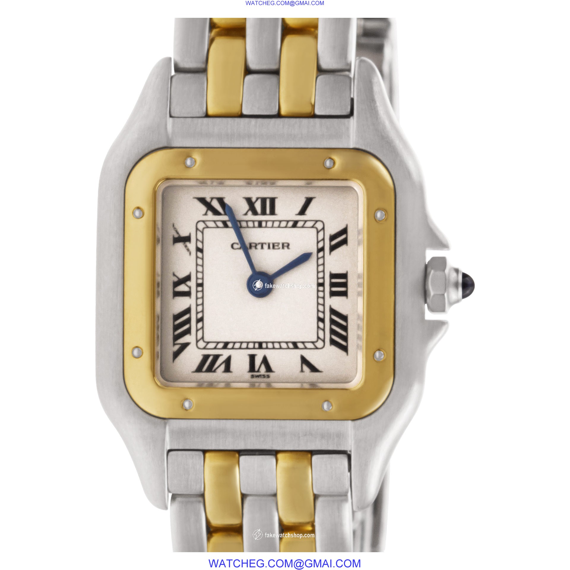 Cartier 1120 Panthere Quartz Female 18k gold & Stainless Steel