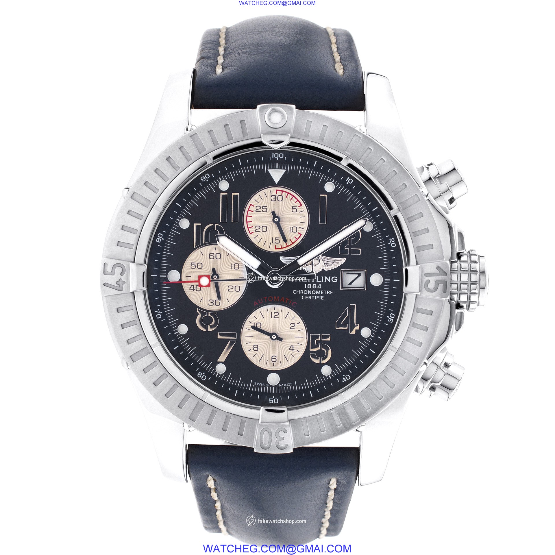 Breitling A13370 Super Avenger Automatic Unisex Stainless Steel