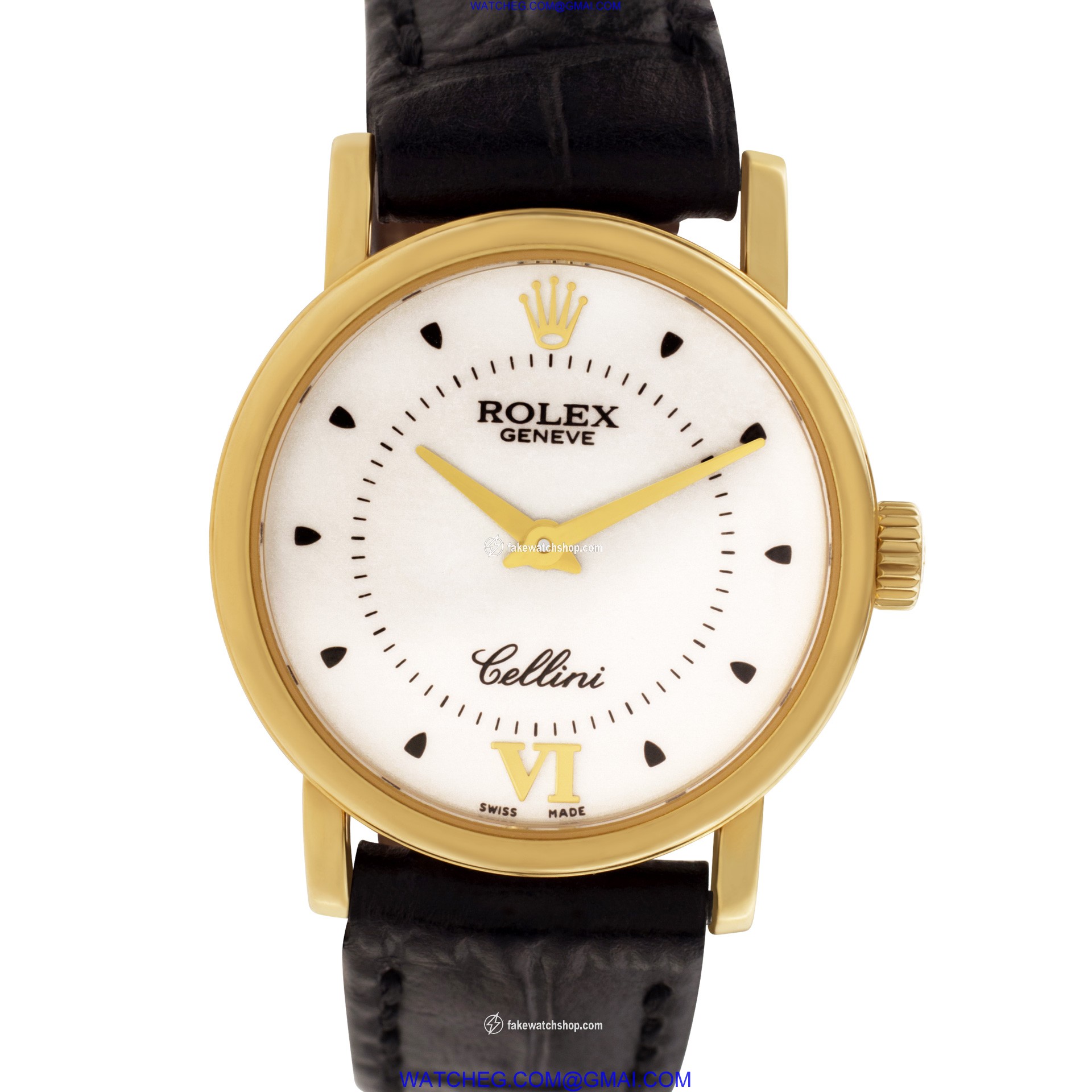 Rolex 6110 Cellini Quartz Female 18k yellow gold