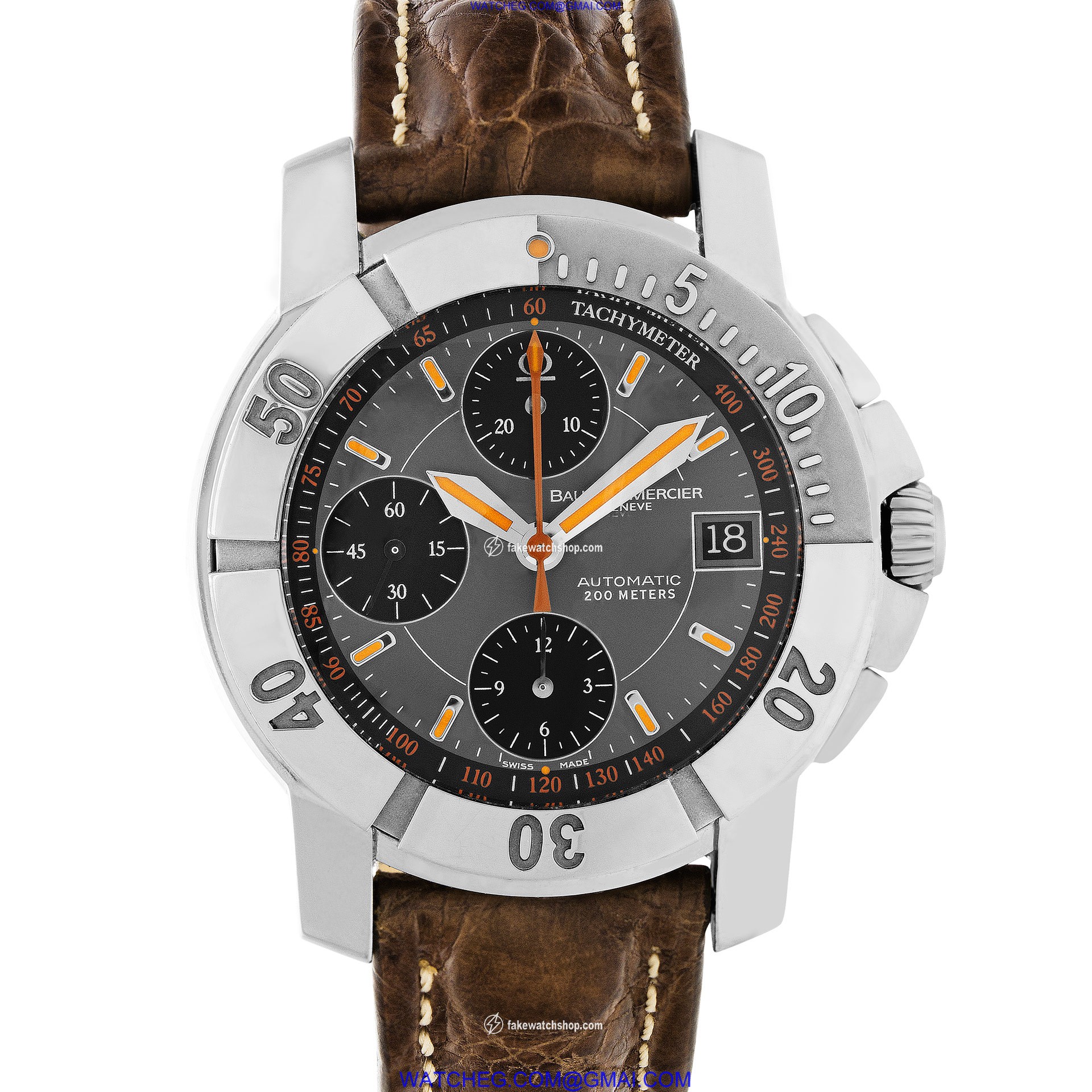Baume & Mercier 65405 Capeland Automatic Male Stainless Steel