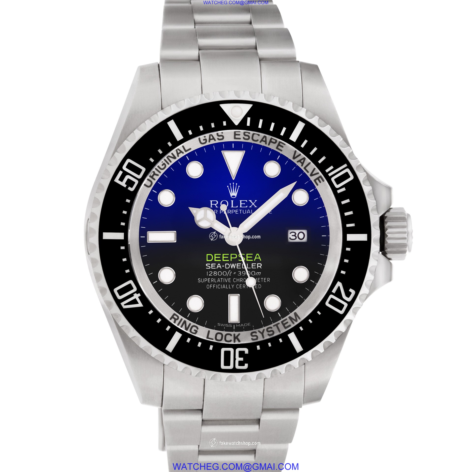 Rolex 116660 Deepsea Deep Blue Automatic Male Stainless Steel