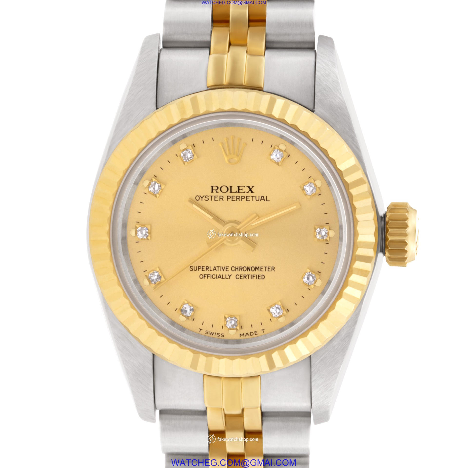 Rolex 67193 Oyster Perpetual Automatic Female Stainless Steel