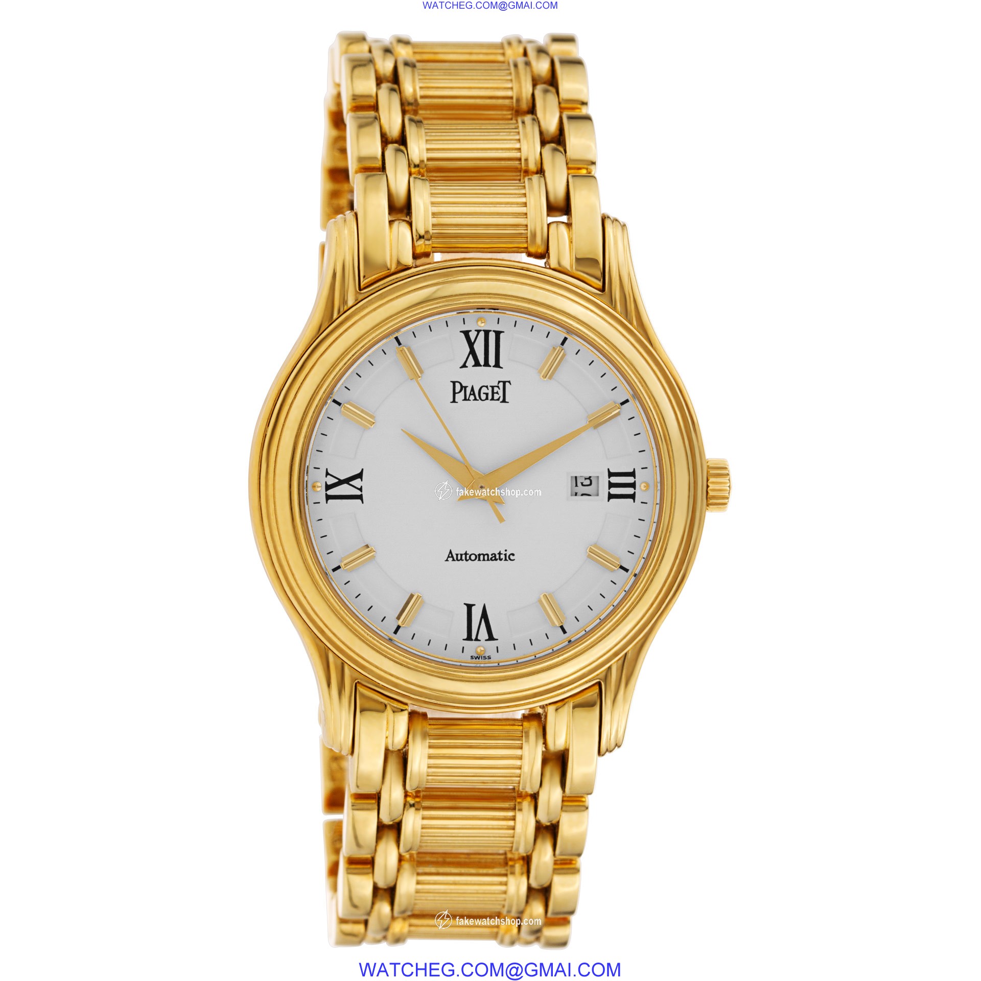 Piaget 24001 M 501 D Polo Automatic Unisex 18k Yellow Gold