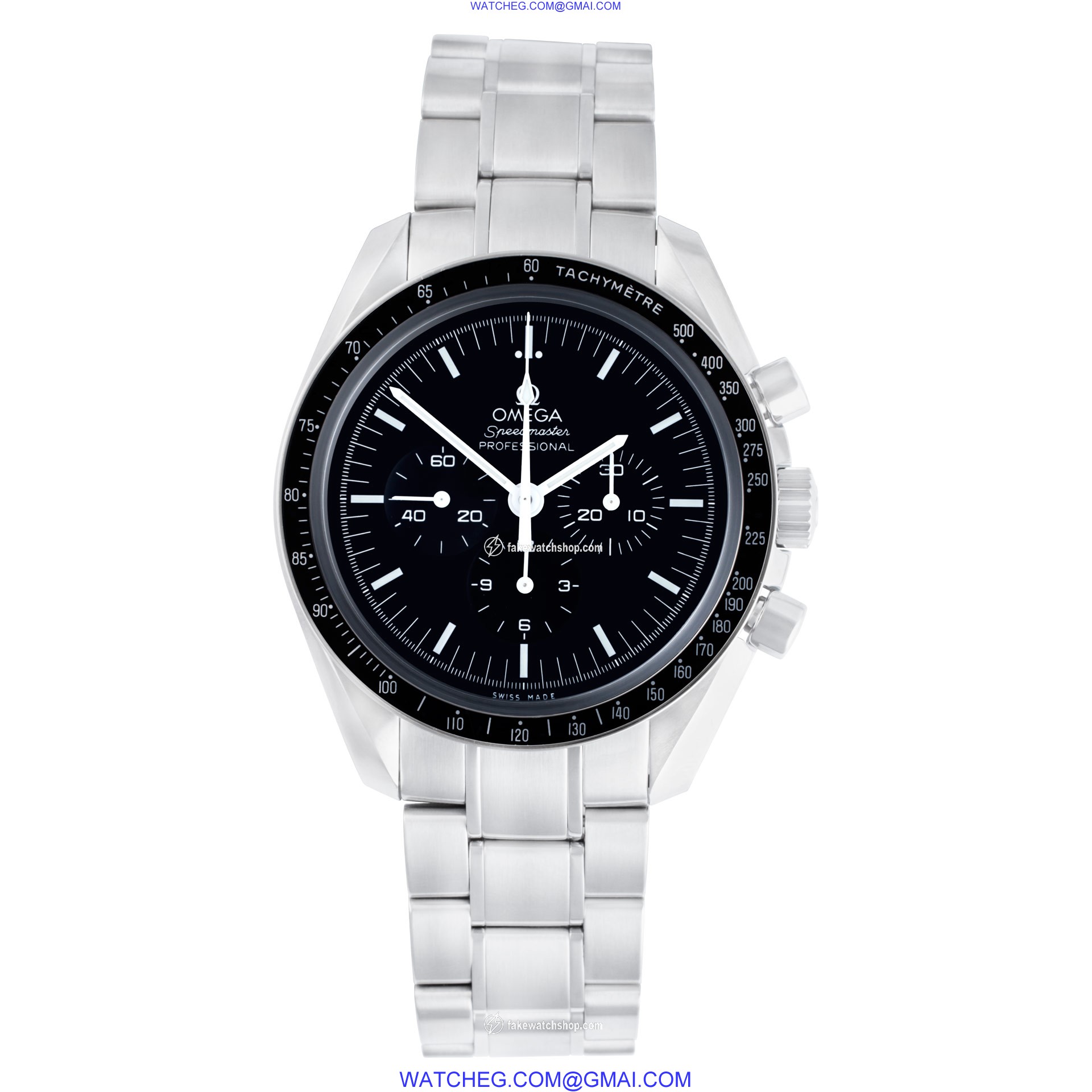 Omega 311.30.42.30.01.005 Speedmaster Manual Male Stainless Steel