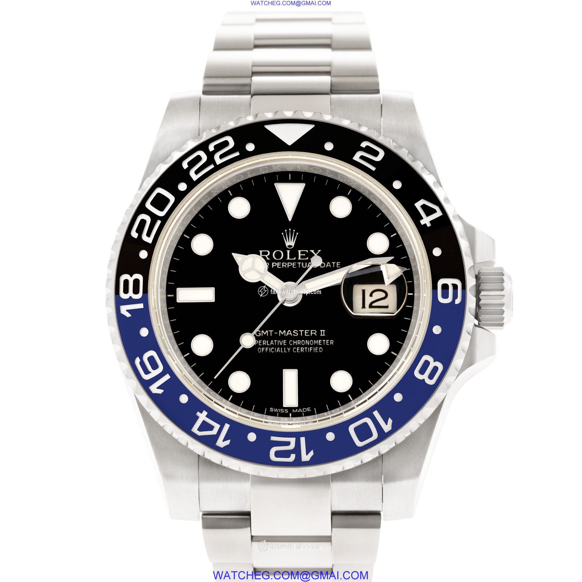 Rolex 116710BLNR GMT-Master II Automatic Male Stainless Steel