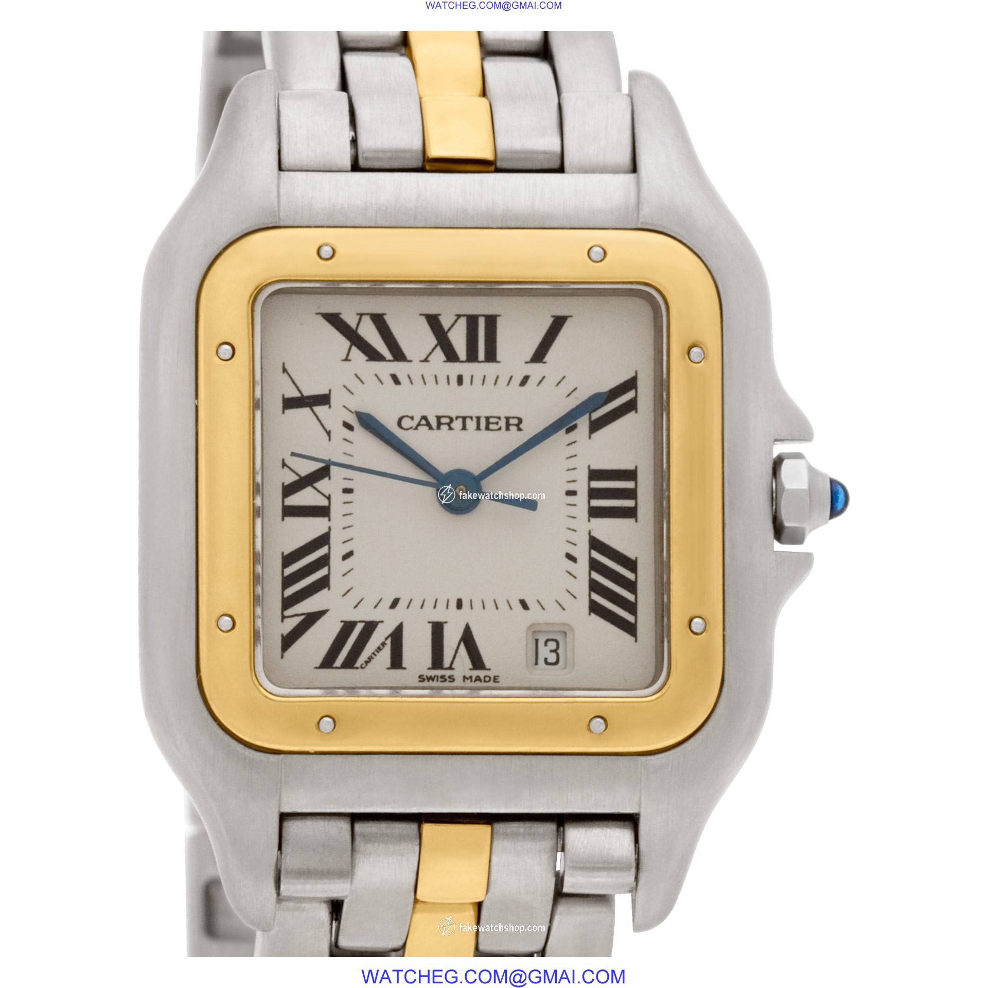 Cartier  W25028B Panthere Quartz Unisex Stainless Steel