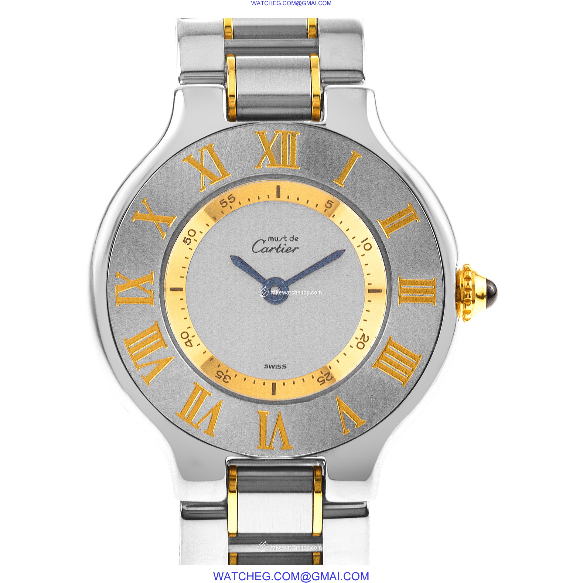 Cartier W10073R6 Must 21 Quartz Female Stainless Steel