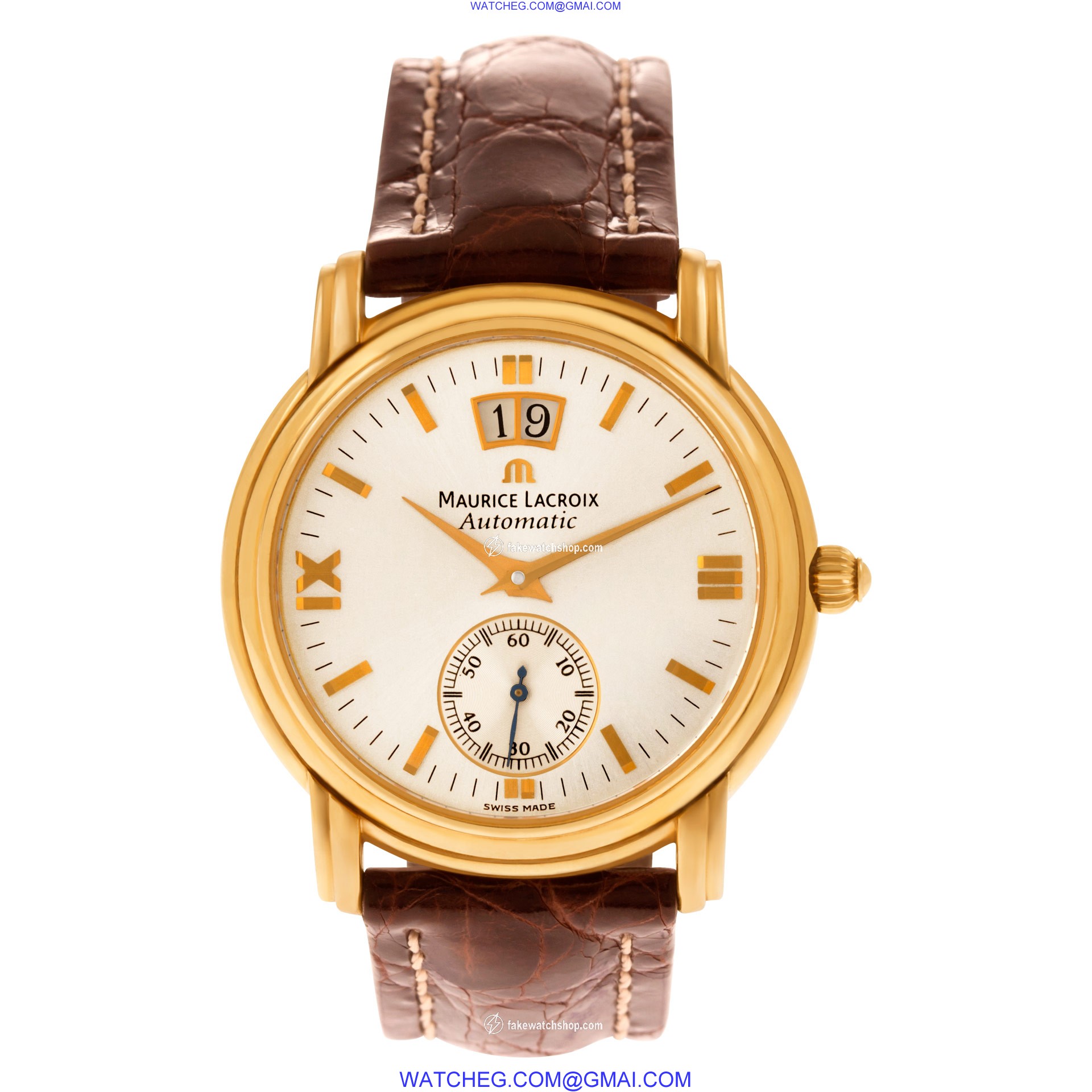 Maurice Lacroix 58788 grand guichet Automatic Male 18k yellow gold