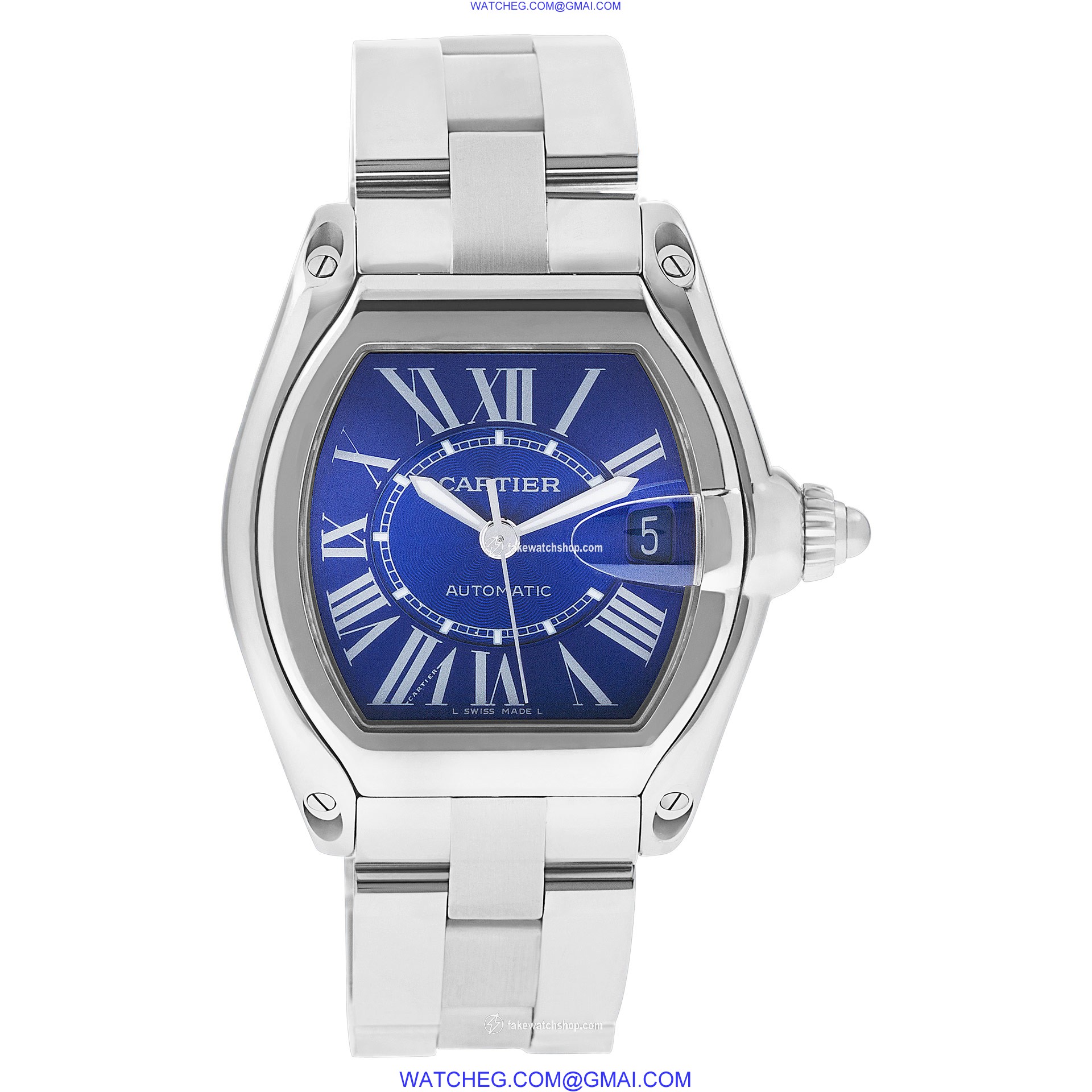 Cartier W62025V3 Roadster Automatic Unisex Stainless Steel