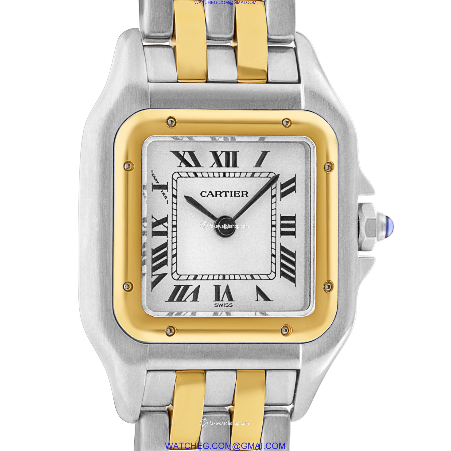 Cartier W25028B Panthere Quartz Female 18k gold & Stainless Steel