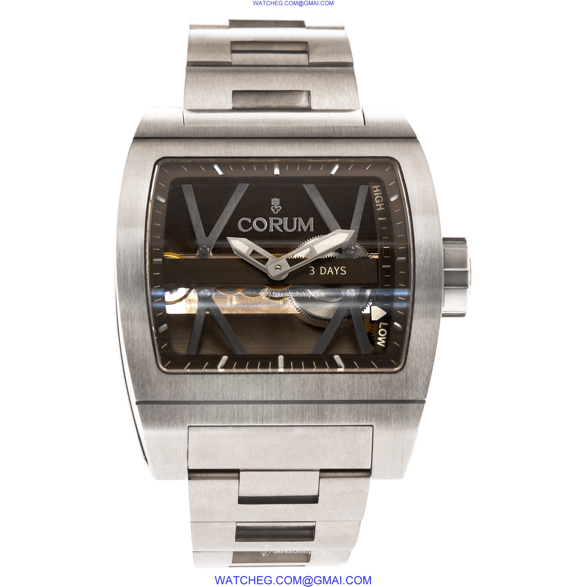 Corum 107.101.04/v2500000 Tri Bridge Automatic Male Titanium
