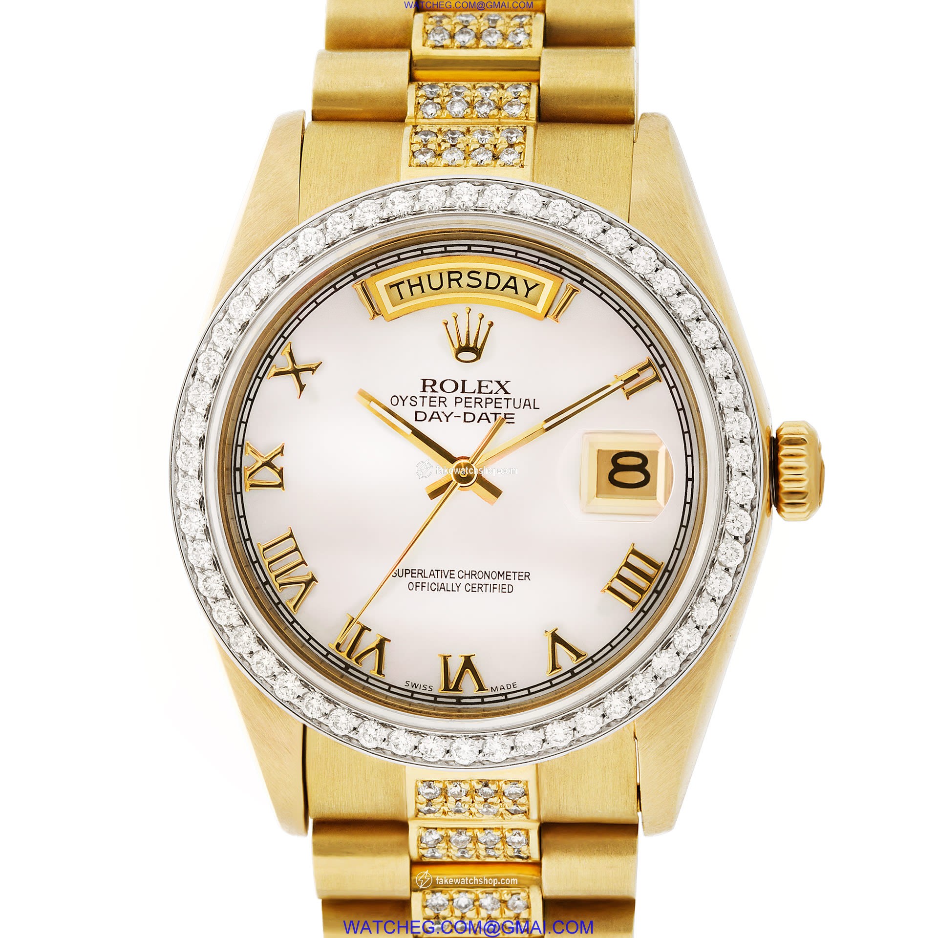 Rolex 18238 Day-Date Automatic Male 18k yellow gold